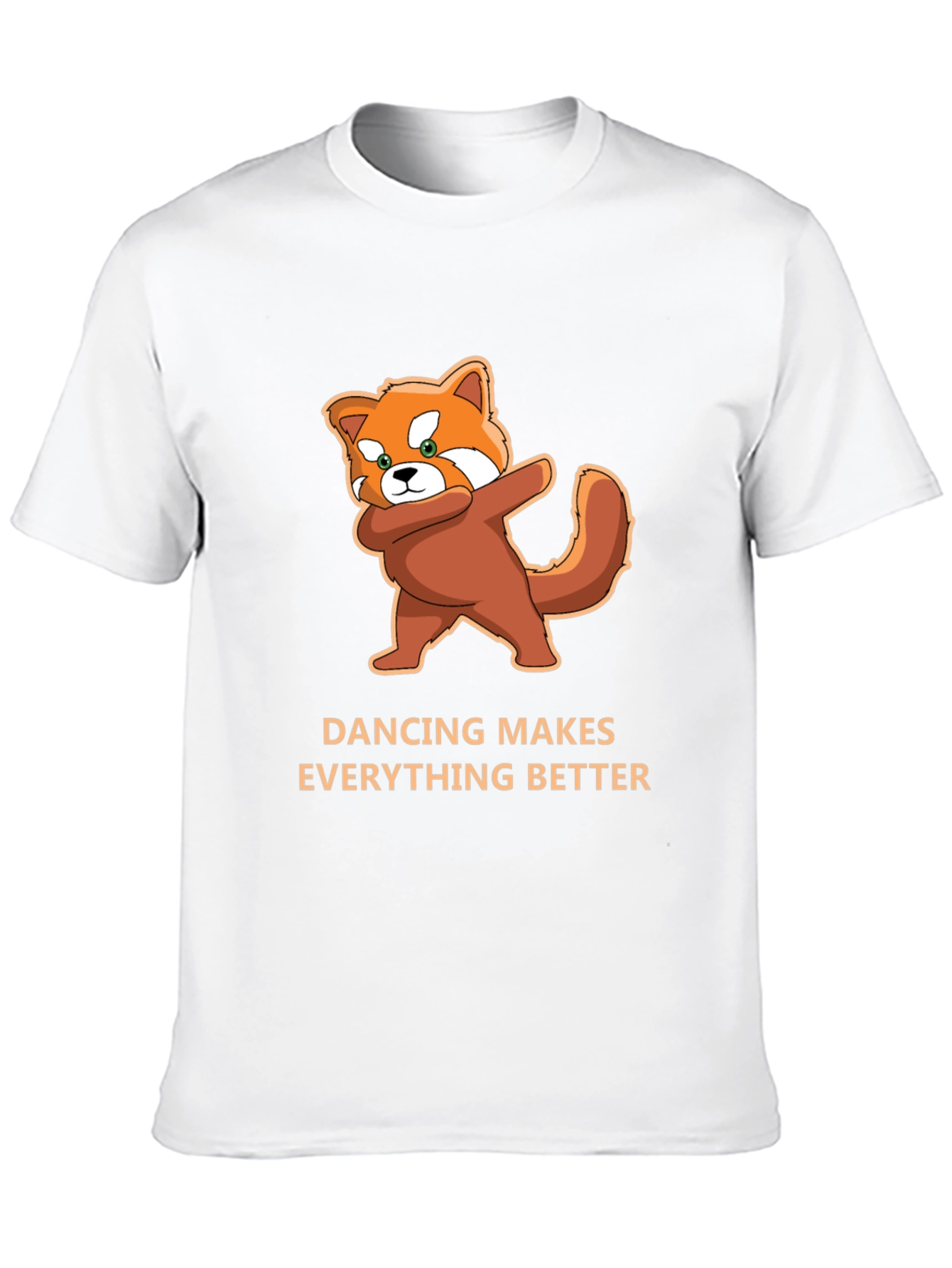 Dancing Red Panda T-Shirt - Makes Everything Better