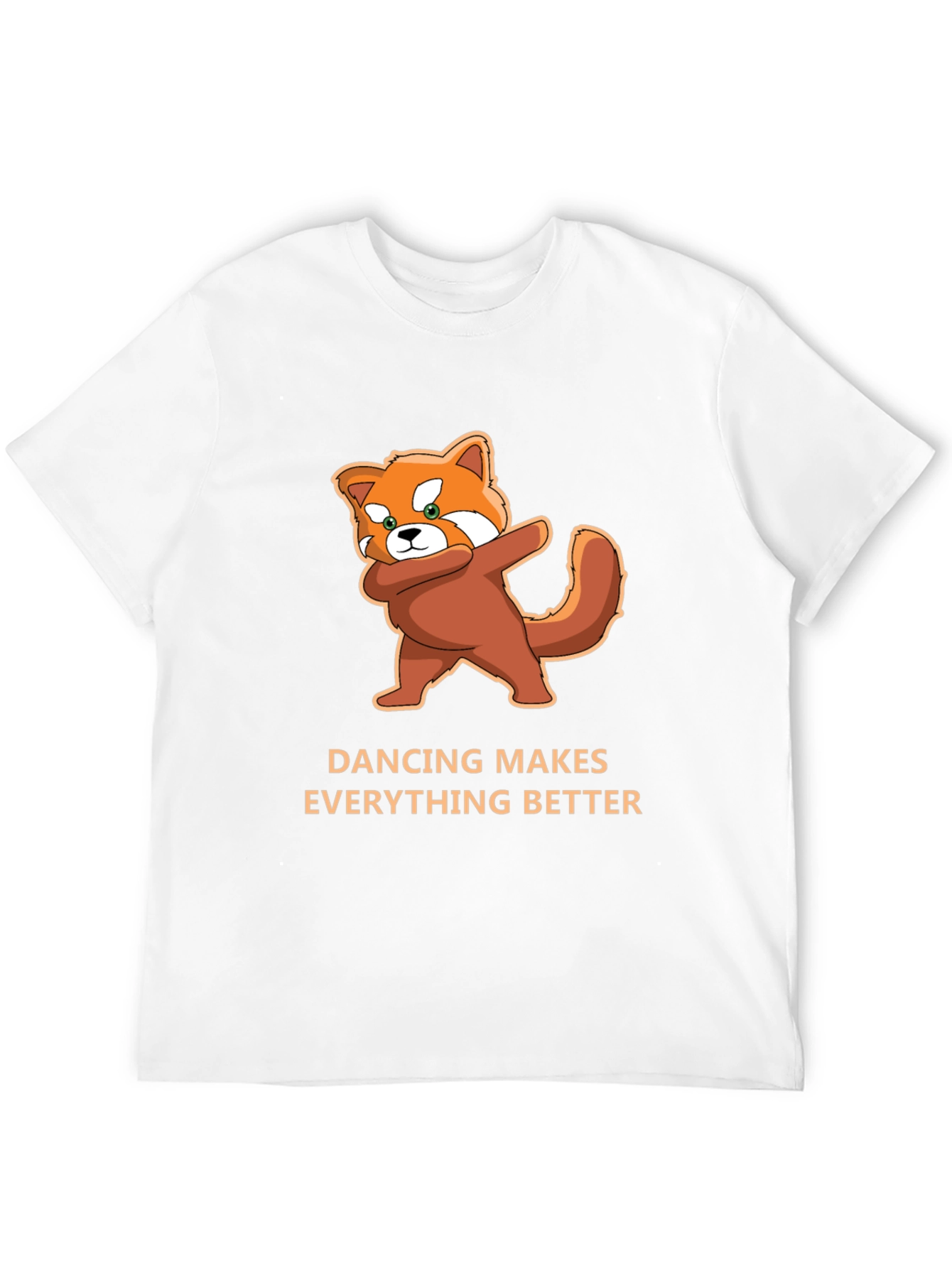 Dancing Red Panda T-Shirt - Makes Everything Better