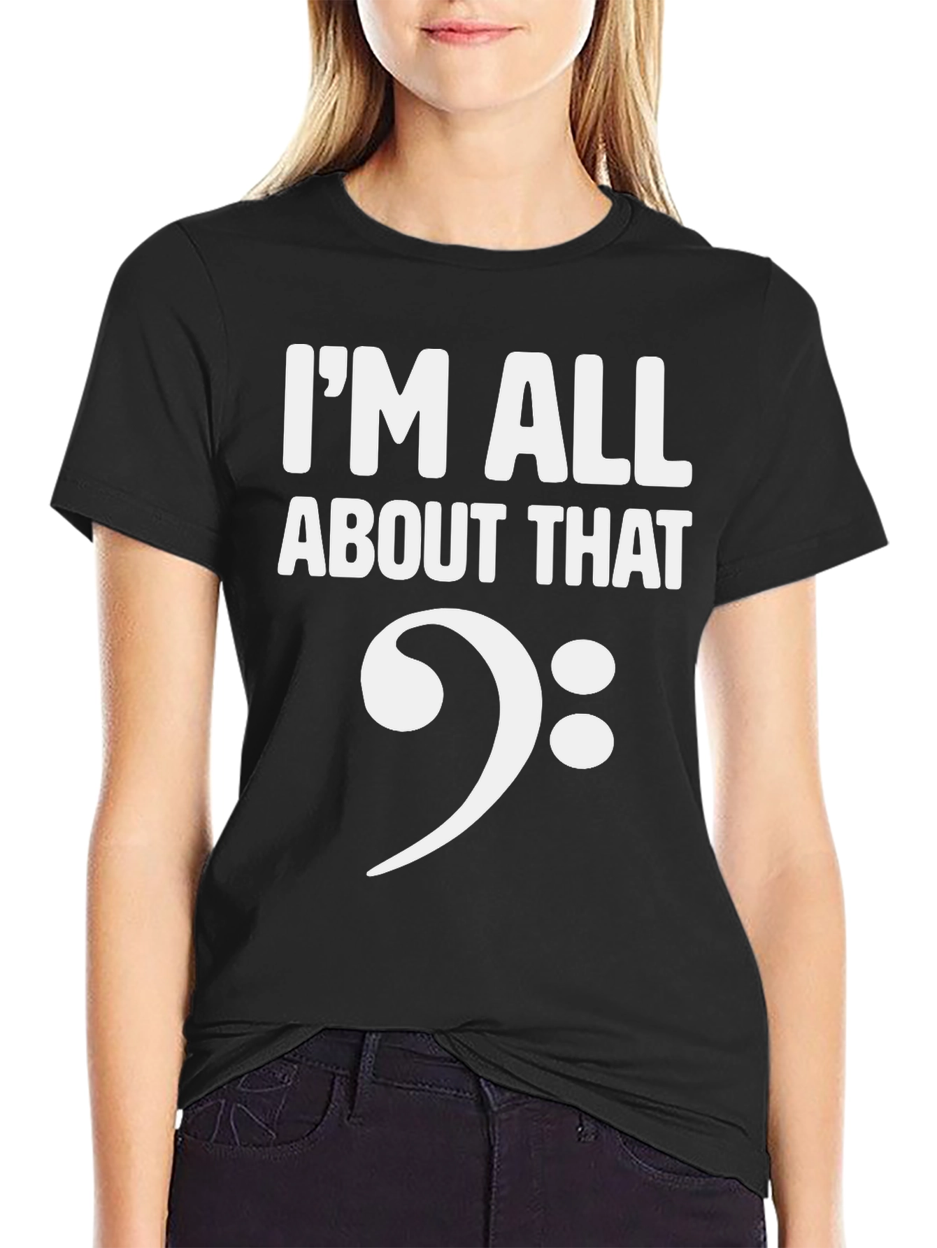 Im All About That Bass Clef T-Shirt