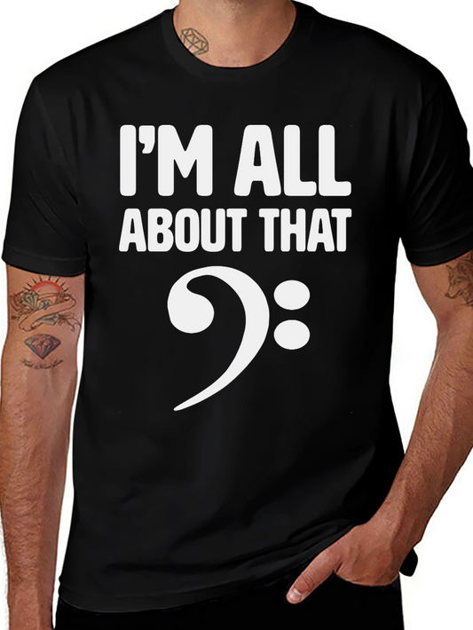 Im All About That Bass Clef T-Shirt