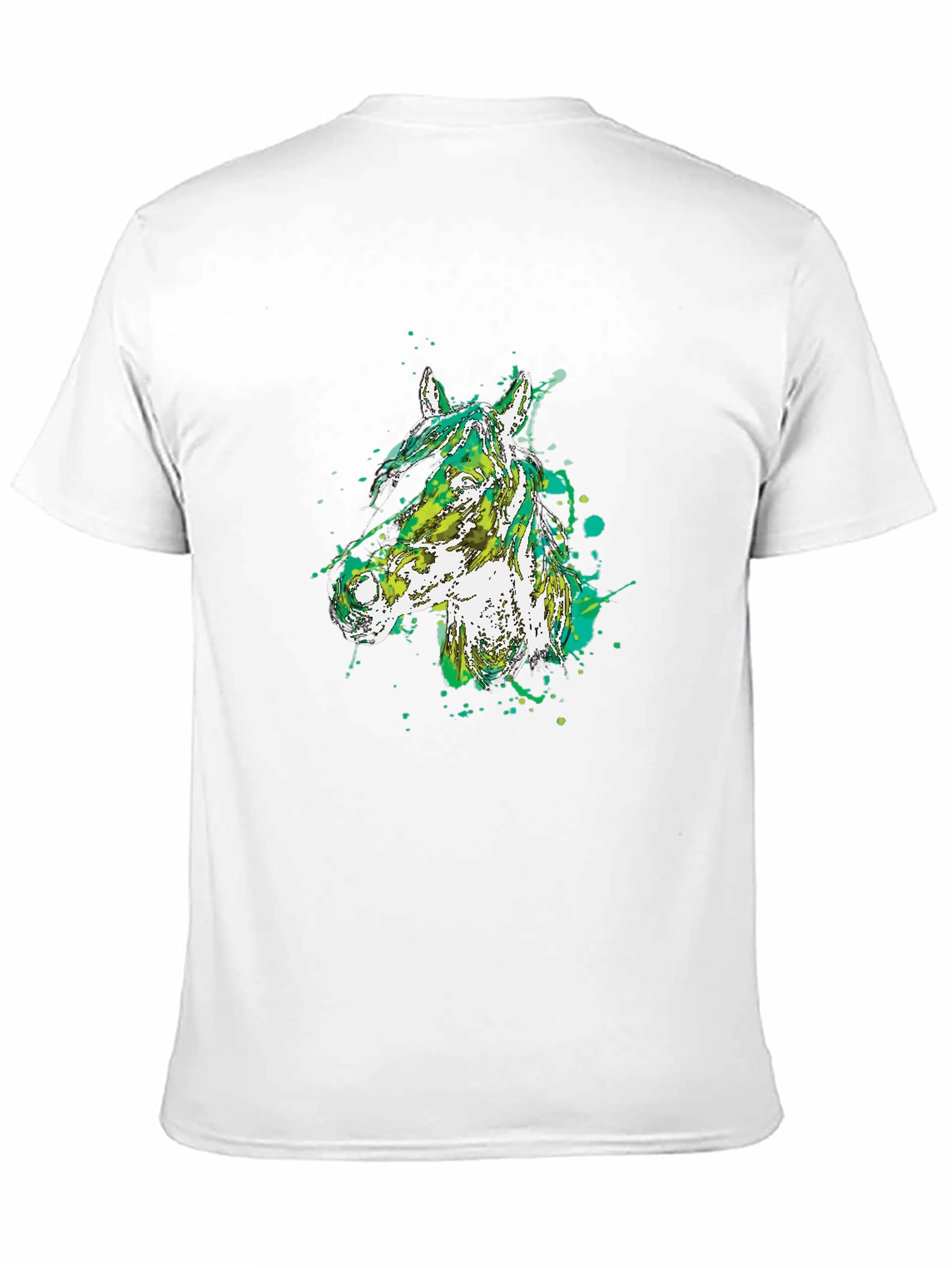 Abstract Horse Graphic Tee