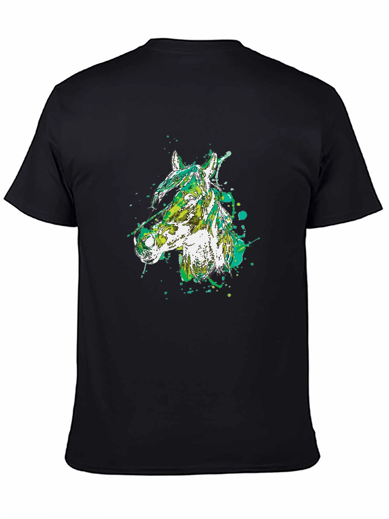 Abstract Horse Graphic Tee
