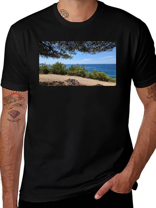 Scenic Coastline Graphic Tee