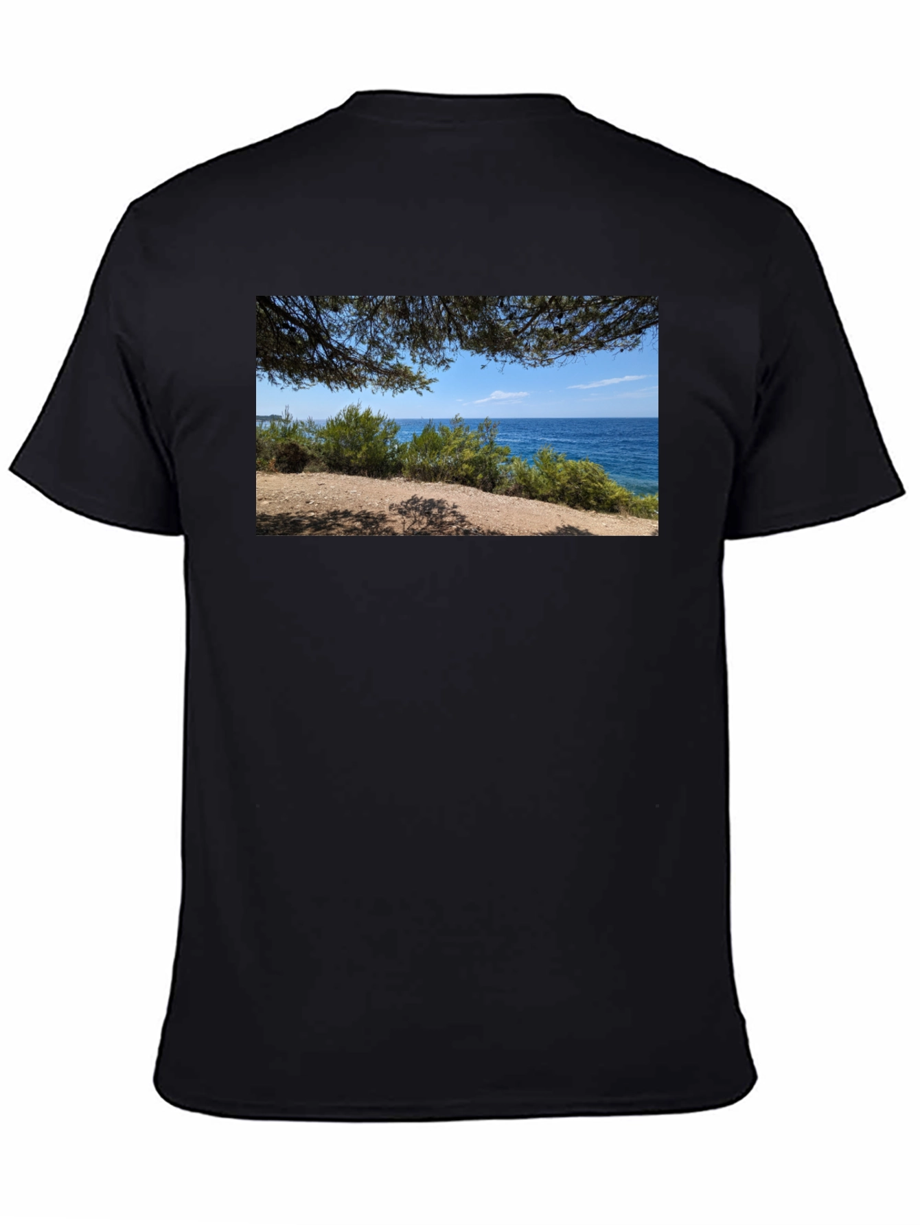 Scenic Coastline Graphic Tee