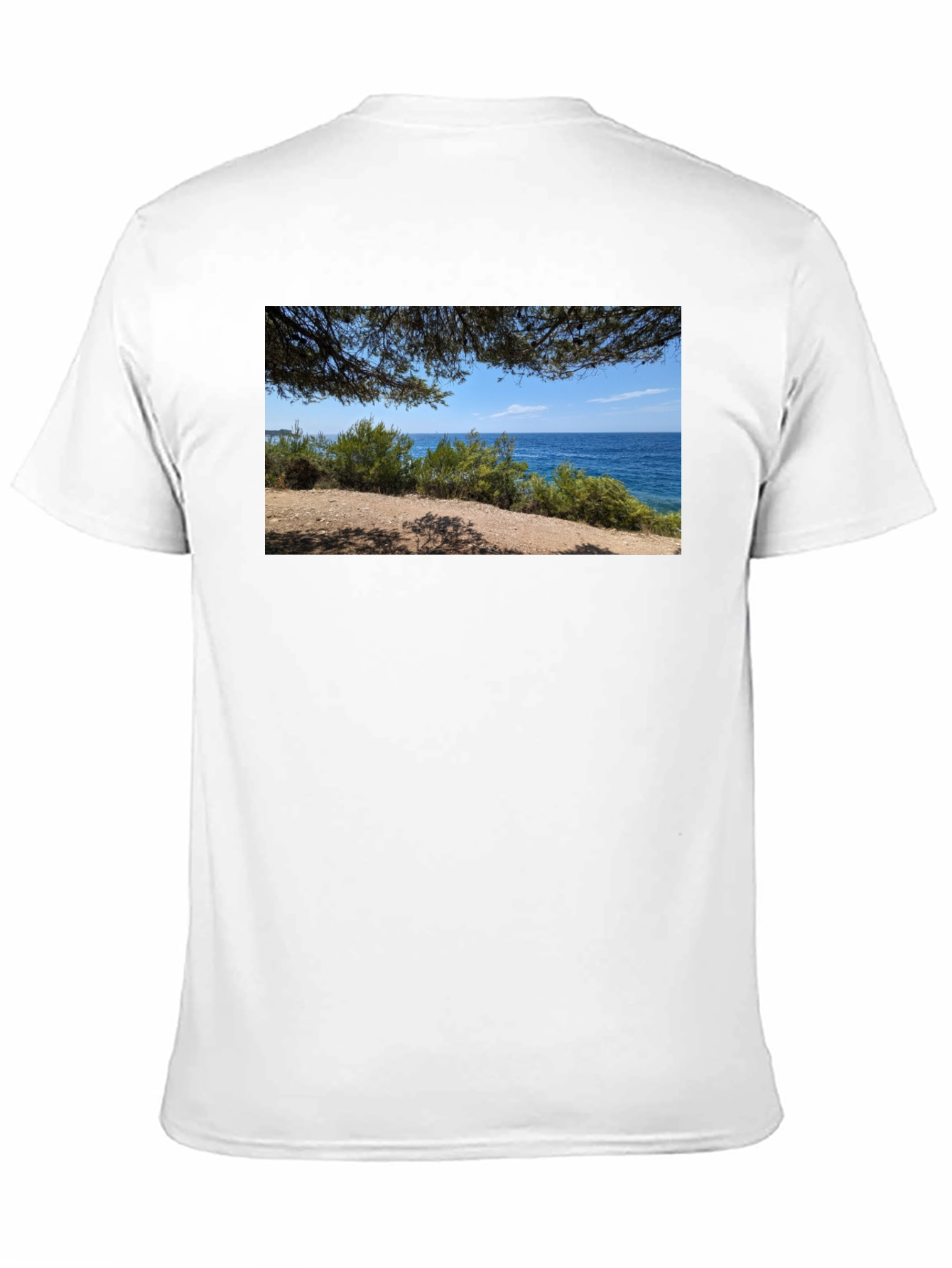 Scenic Coastline Graphic Tee