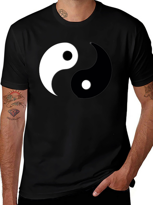 Yin Yang Graphic Tee - Balance and Harmony