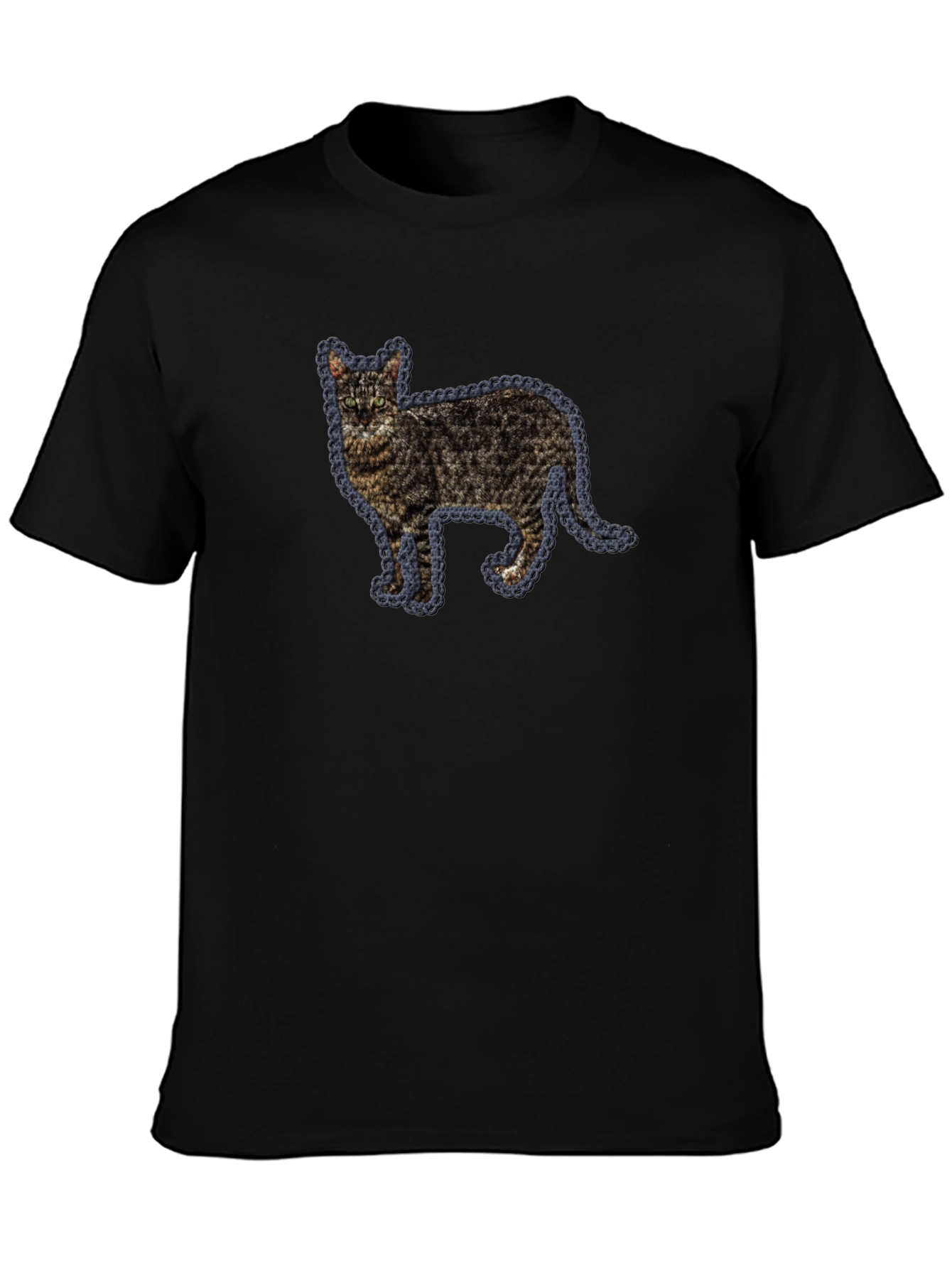 Cat Lovers Black T-Shirt