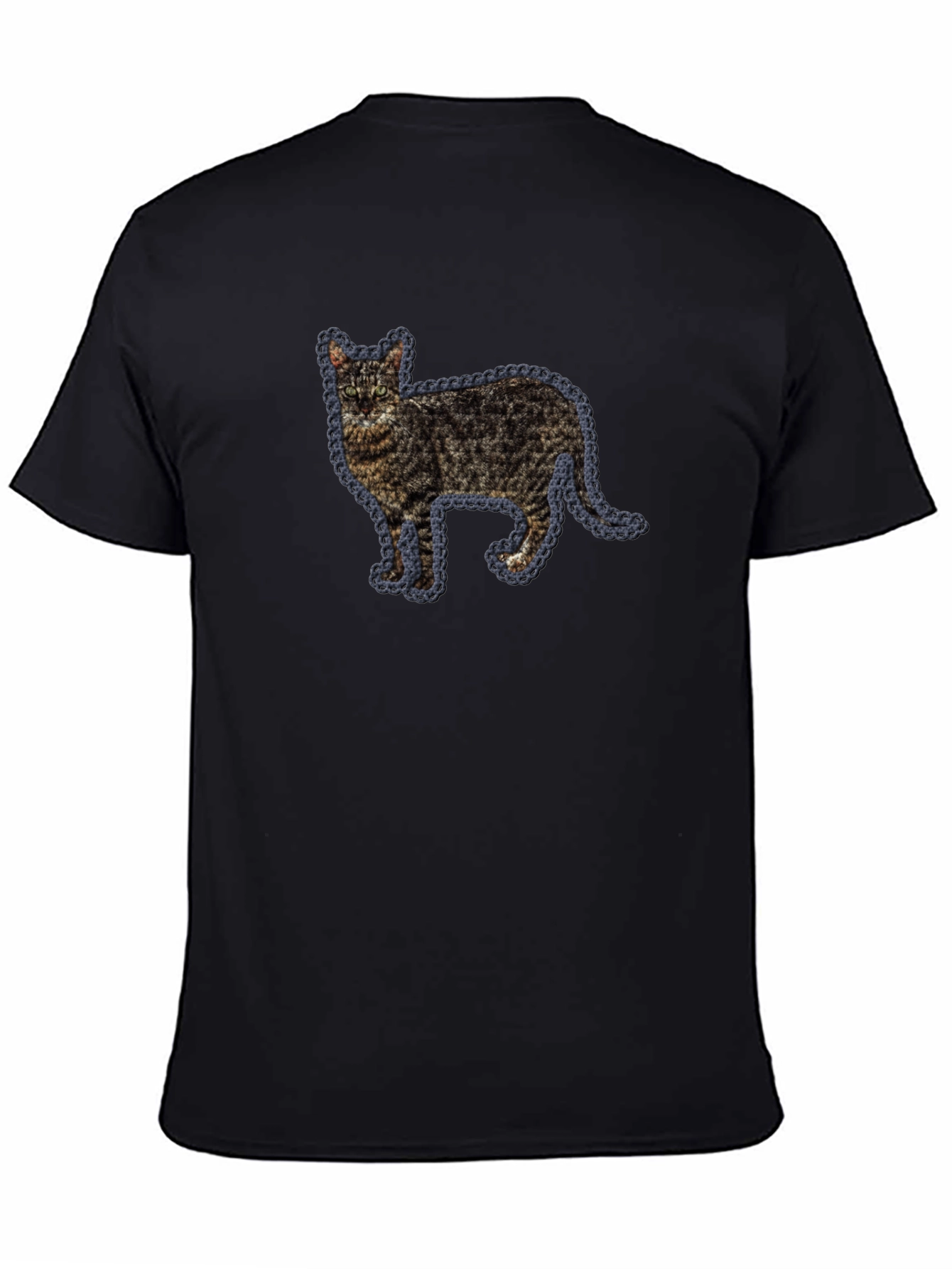 Cat Lovers Black T-Shirt