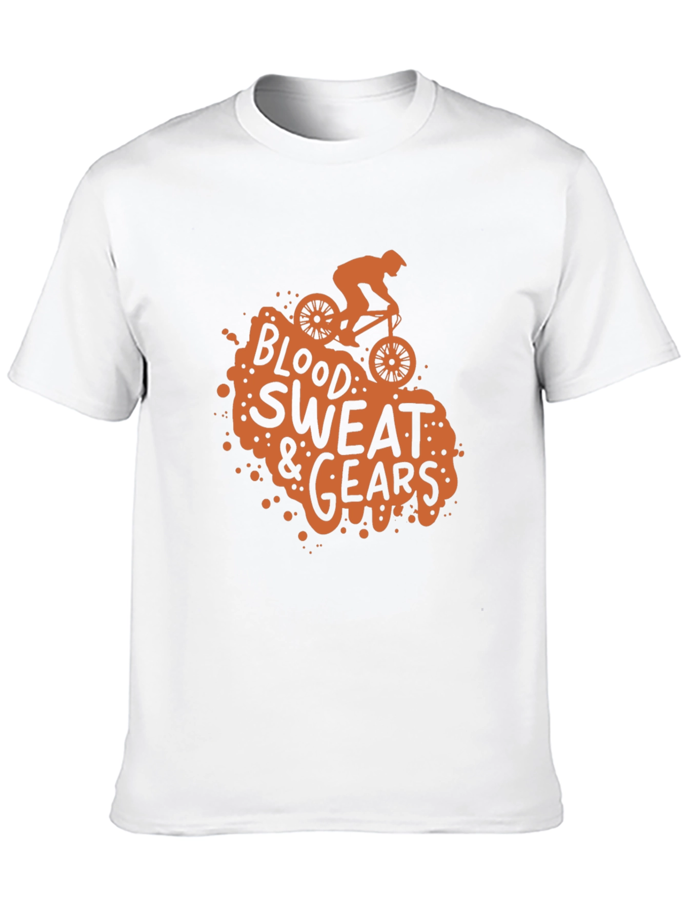Blood Sweat & Gears Mountain Bike Graphic T-Shirt