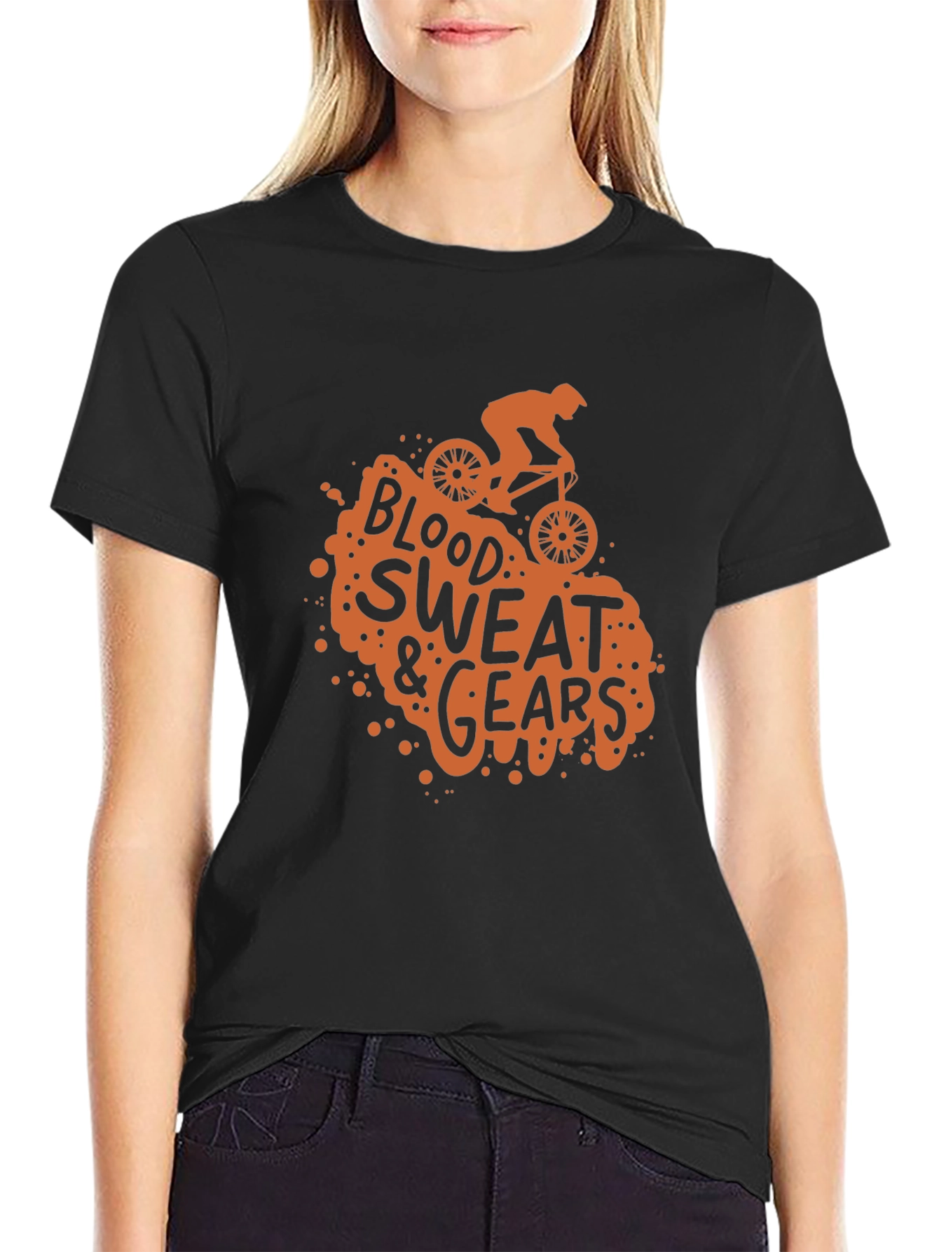 Blood Sweat & Gears Mountain Bike Graphic T-Shirt