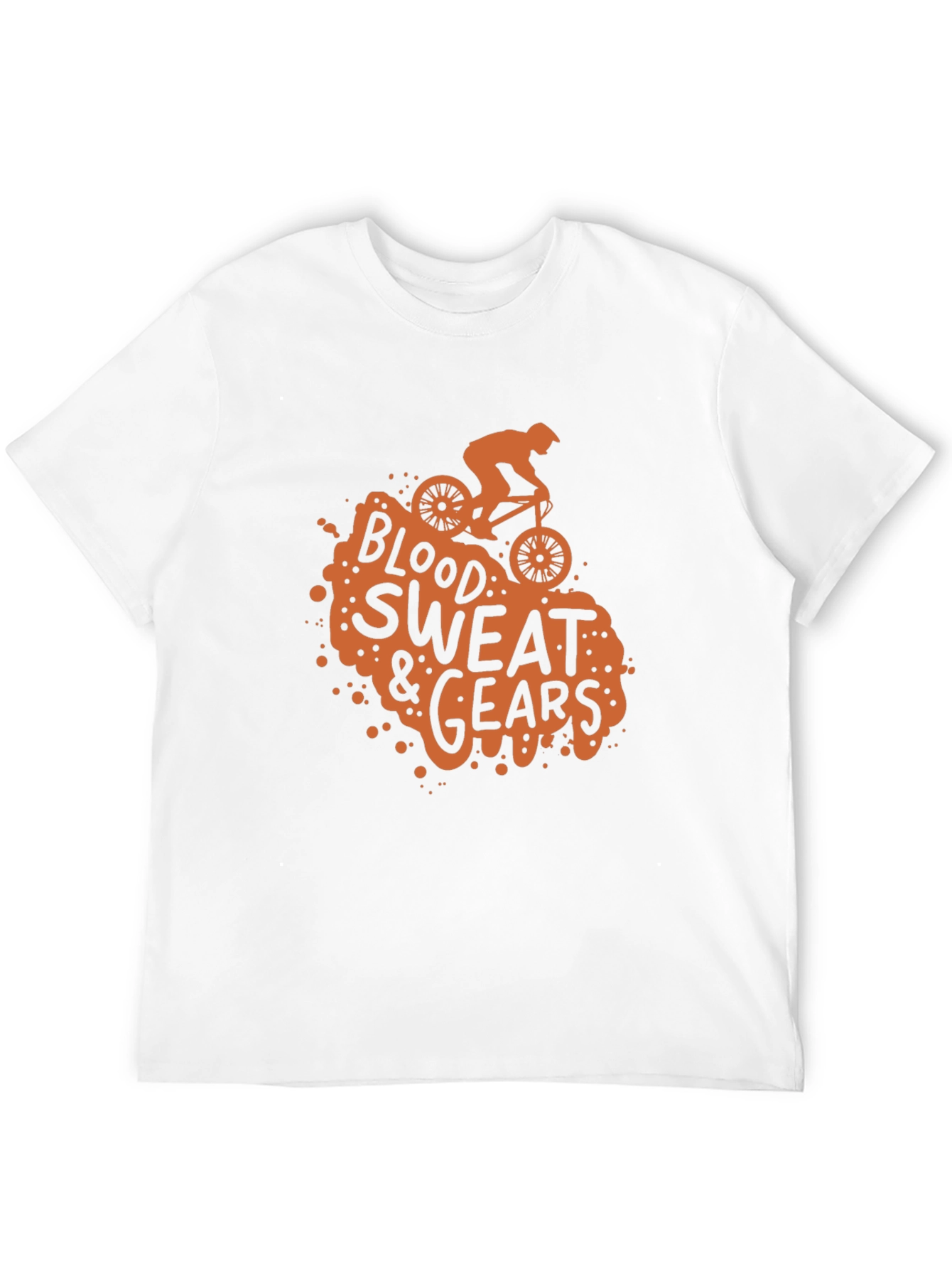 Blood Sweat & Gears Mountain Bike Graphic T-Shirt