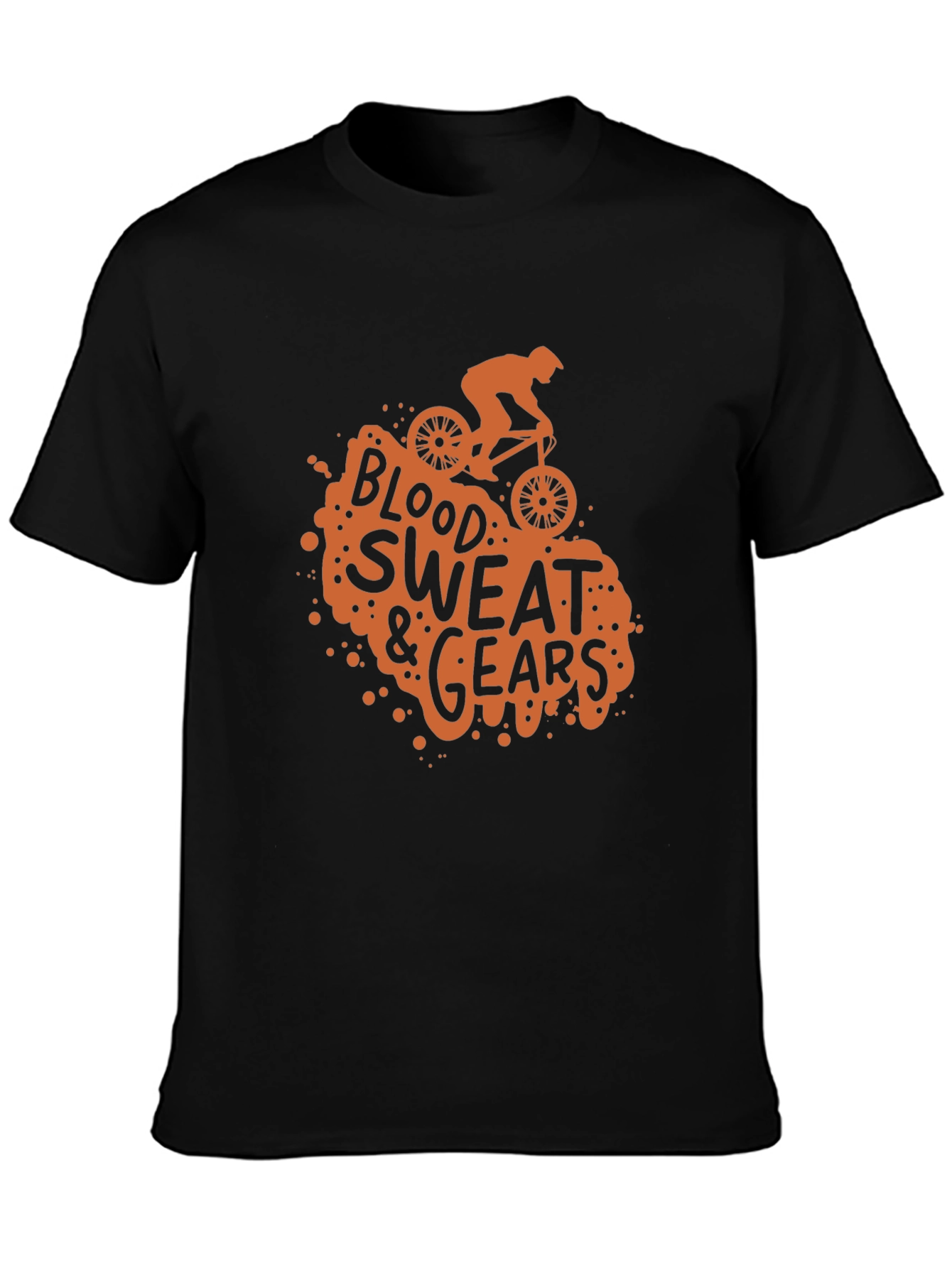 Blood Sweat & Gears Mountain Bike Graphic T-Shirt