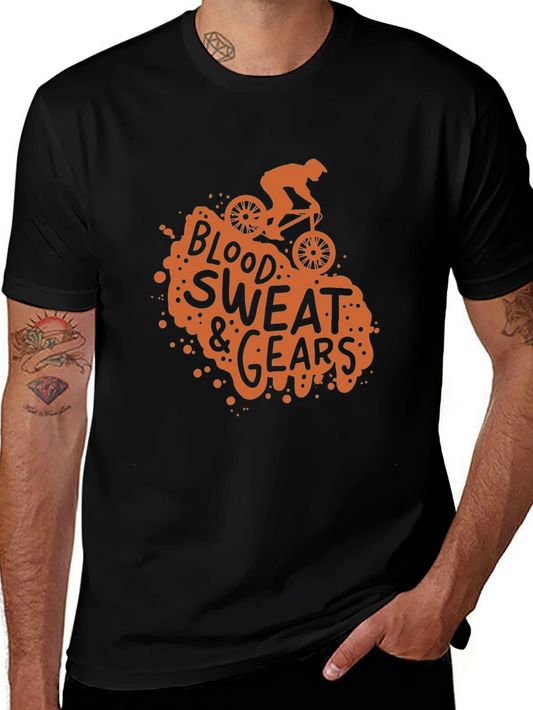 Blood Sweat & Gears Mountain Bike Graphic T-Shirt
