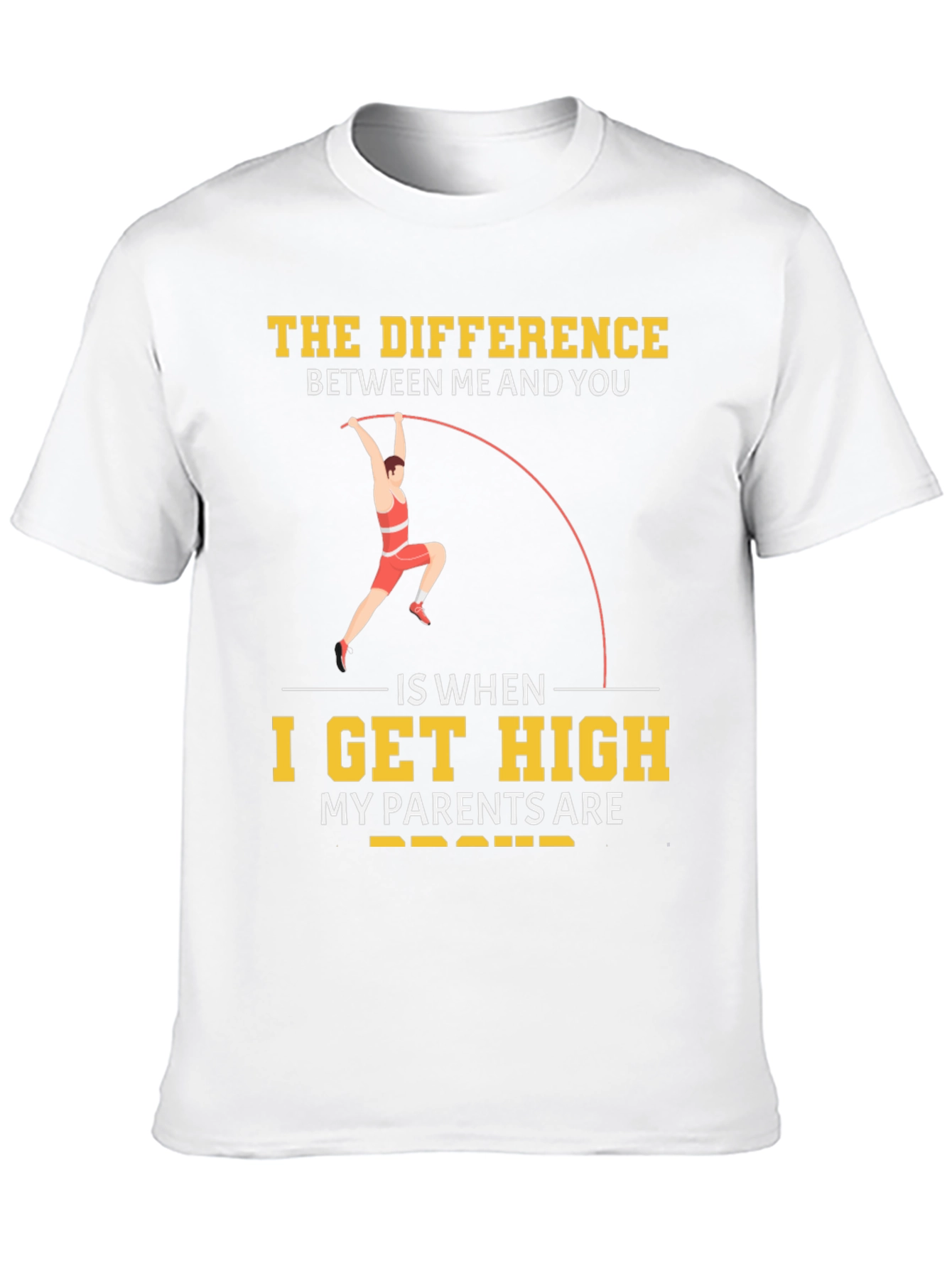 Funny Pole Vaulting T-Shirt