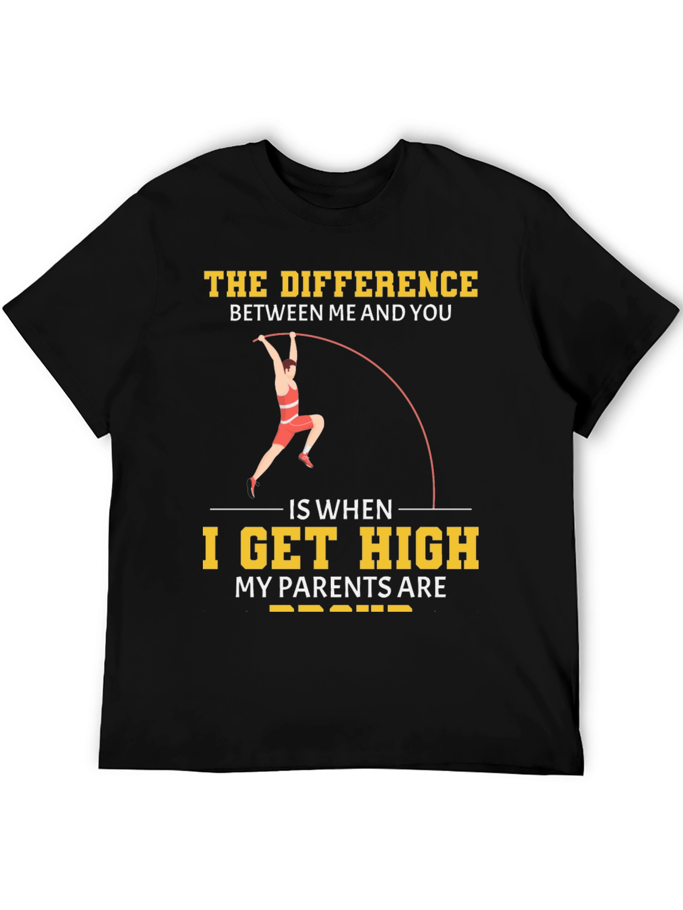 Funny Pole Vaulting T-Shirt