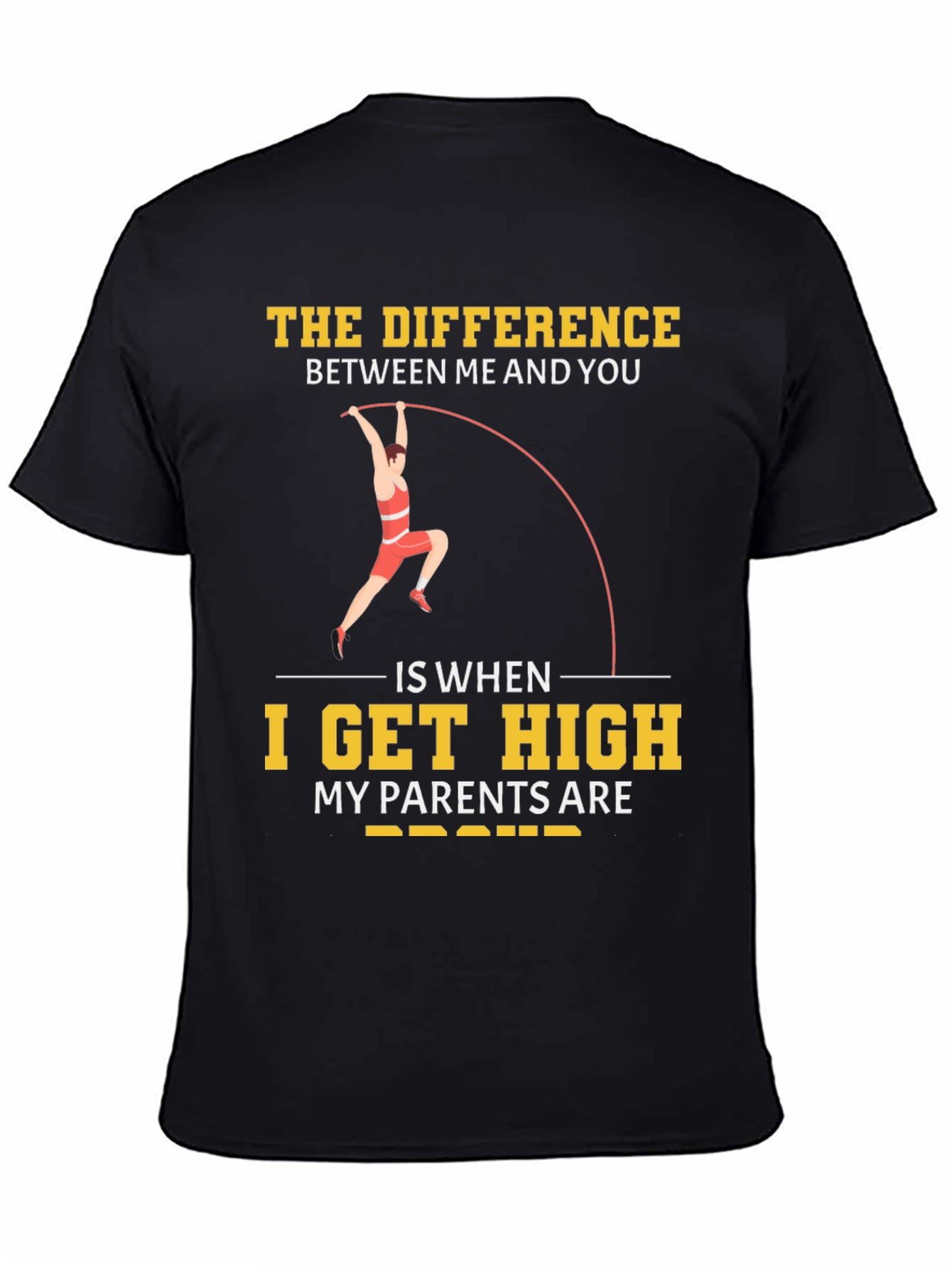 Funny Pole Vaulting T-Shirt