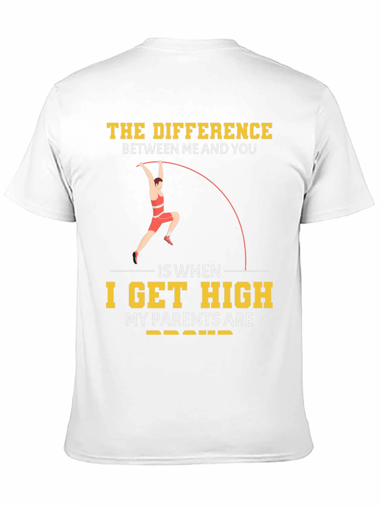 Funny Pole Vaulting T-Shirt