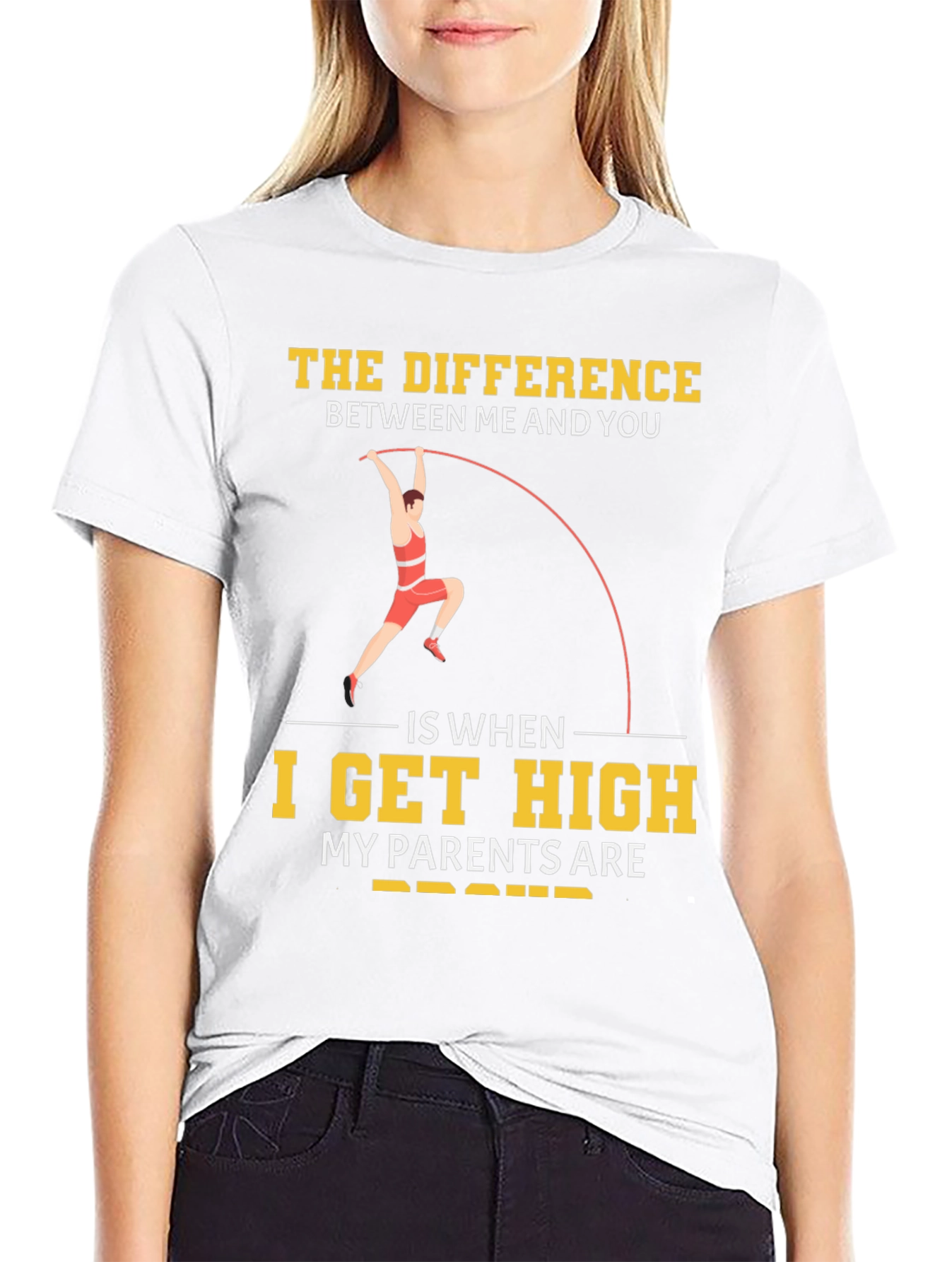 Funny Pole Vaulting T-Shirt
