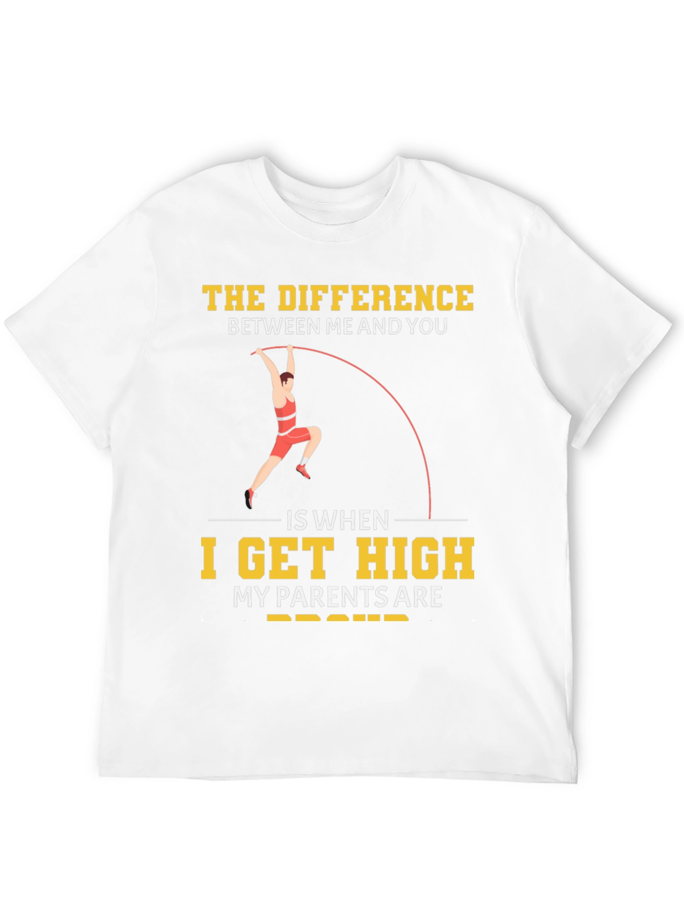 Funny Pole Vaulting T-Shirt