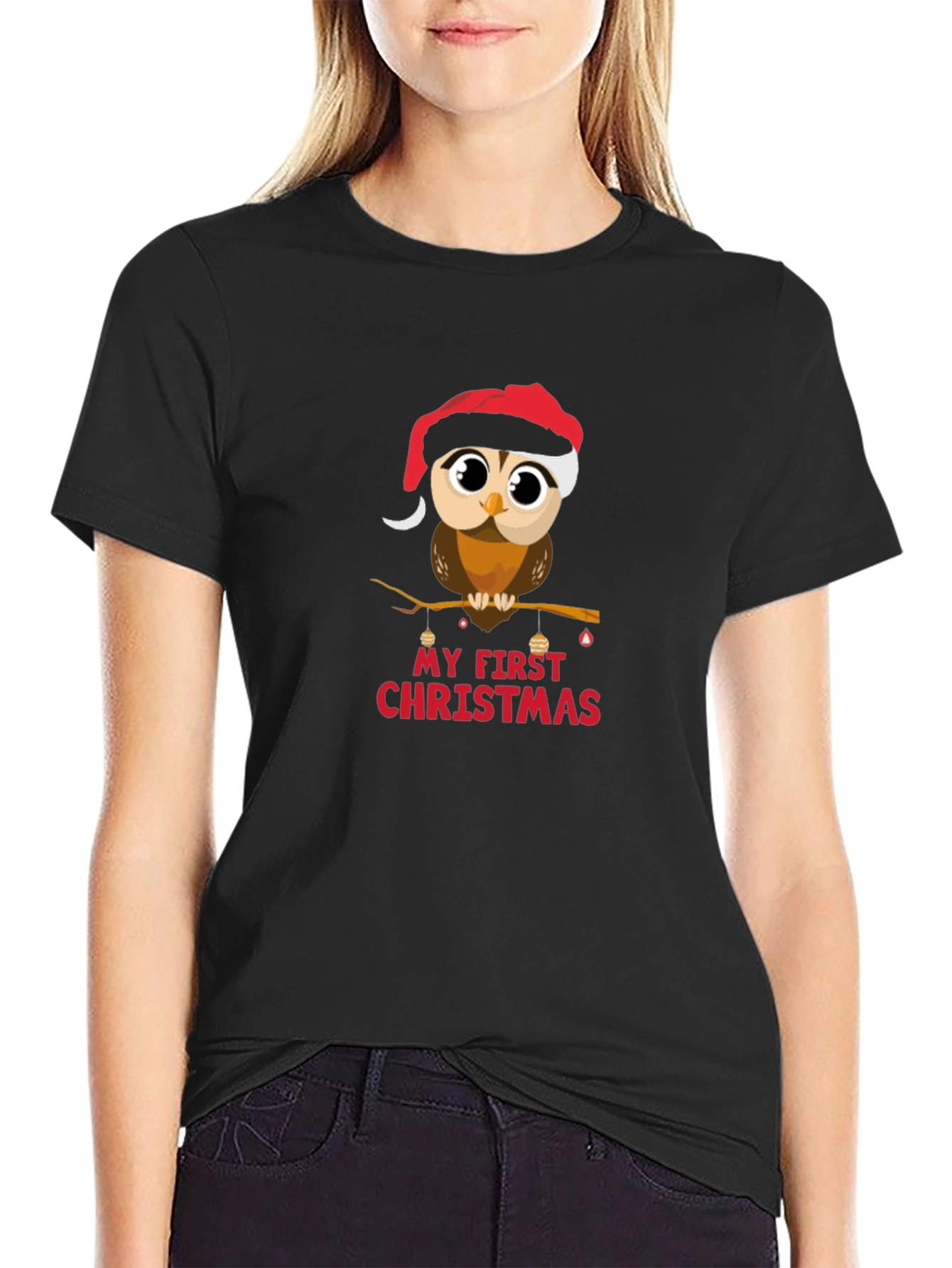 My First Christmas Owl T-Shirt