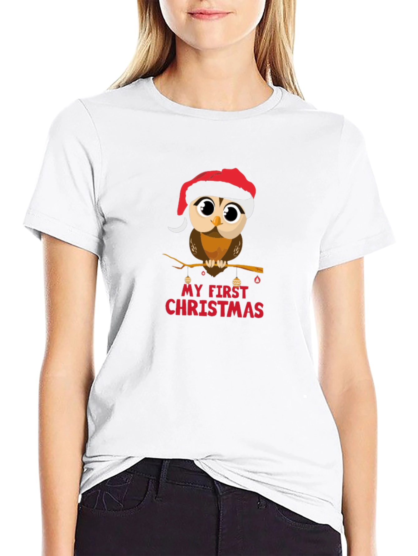 My First Christmas Owl T-Shirt