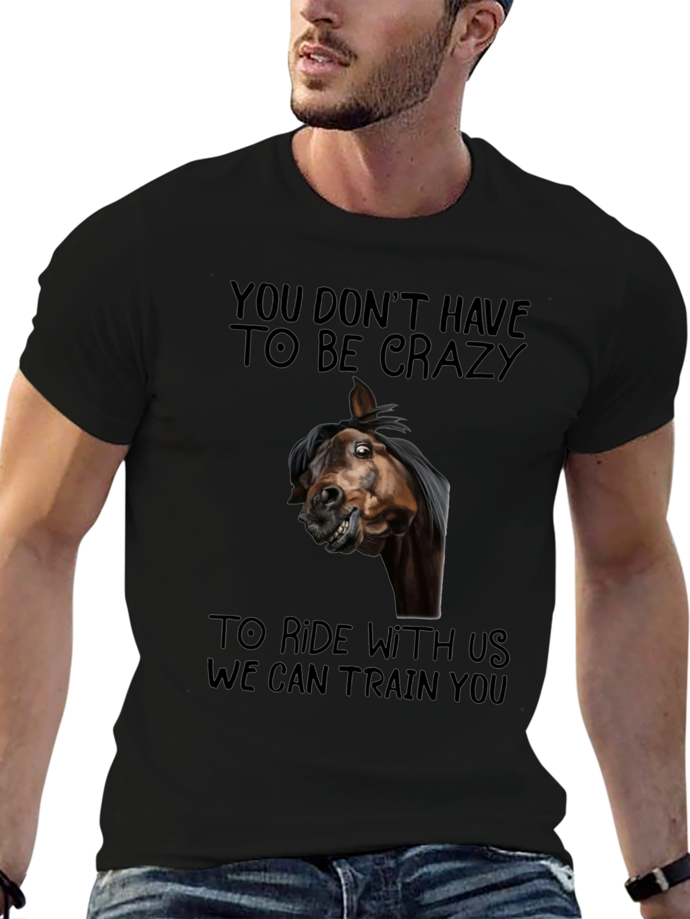 Crazy Horse Graphic T-Shirt