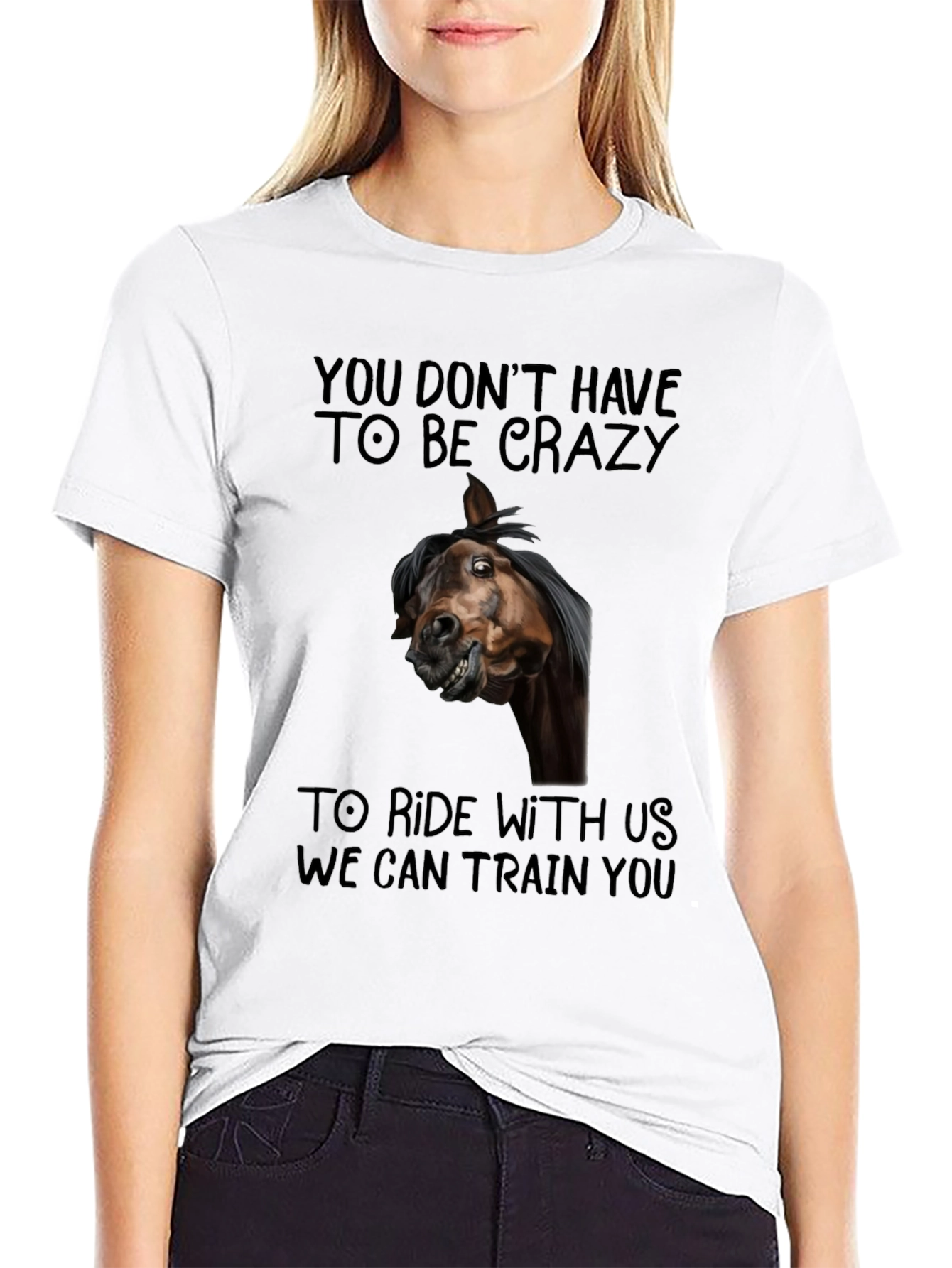 Crazy Horse Graphic T-Shirt