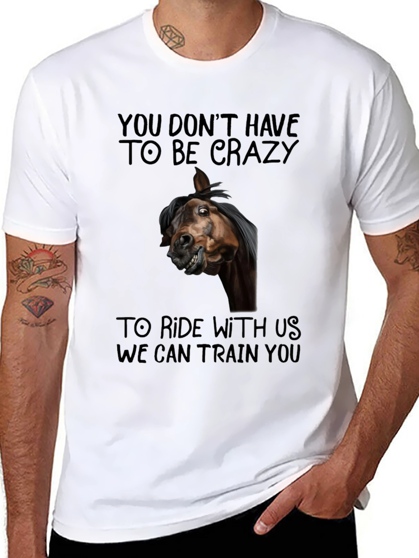 Crazy Horse Graphic T-Shirt