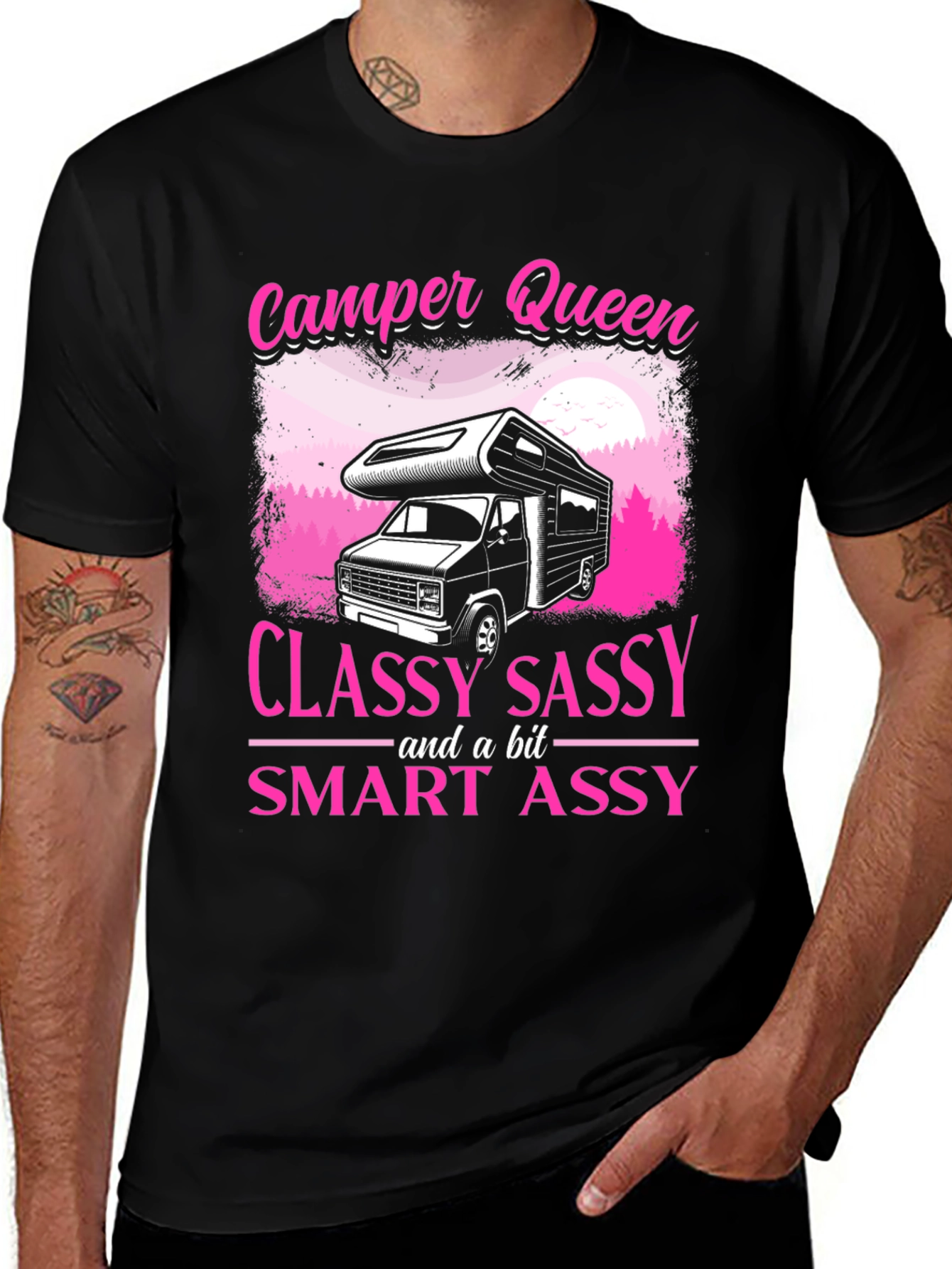 Camper Queen Classy Sassy T-Shirt
