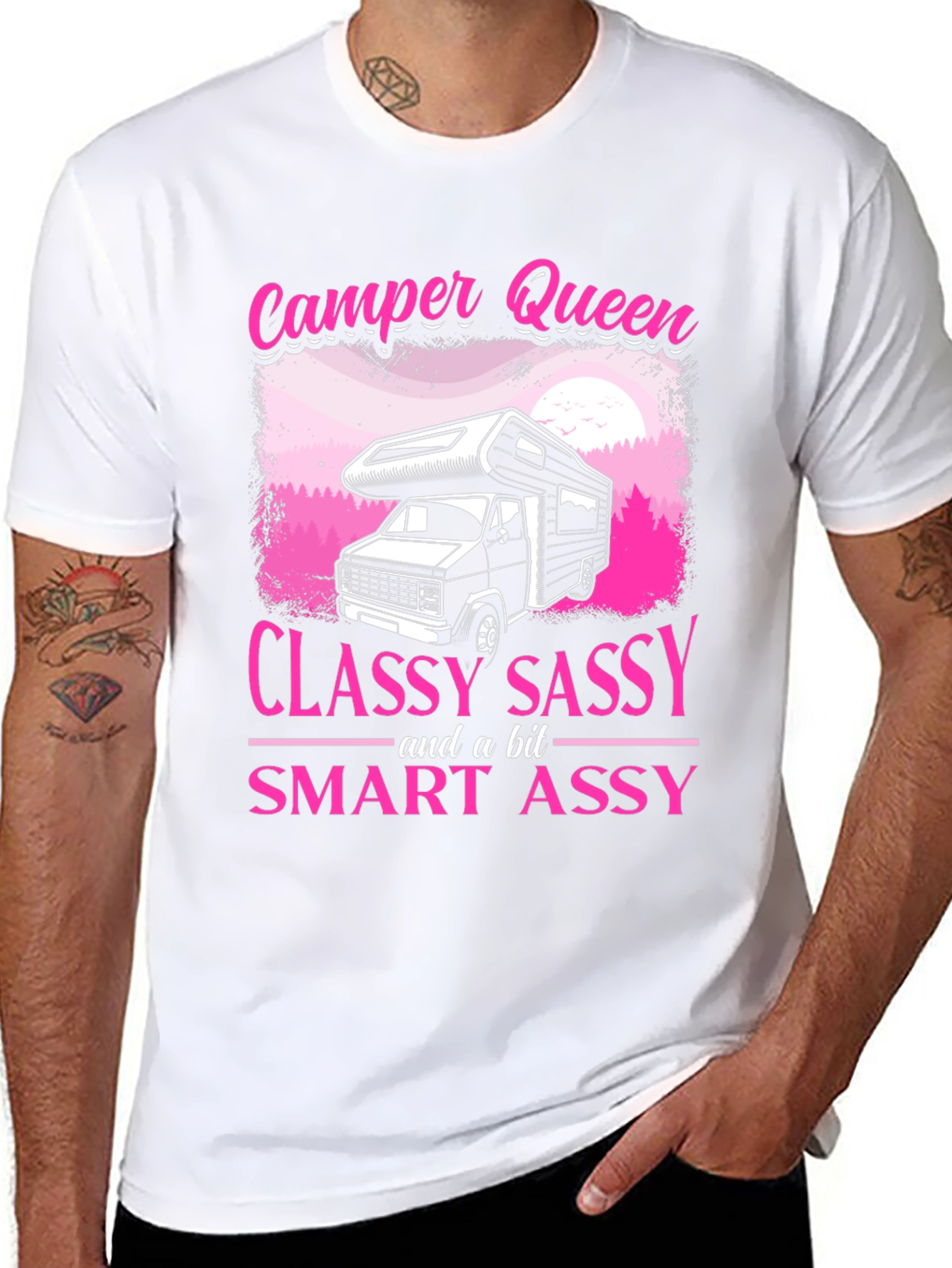 Camper Queen Classy Sassy T-Shirt