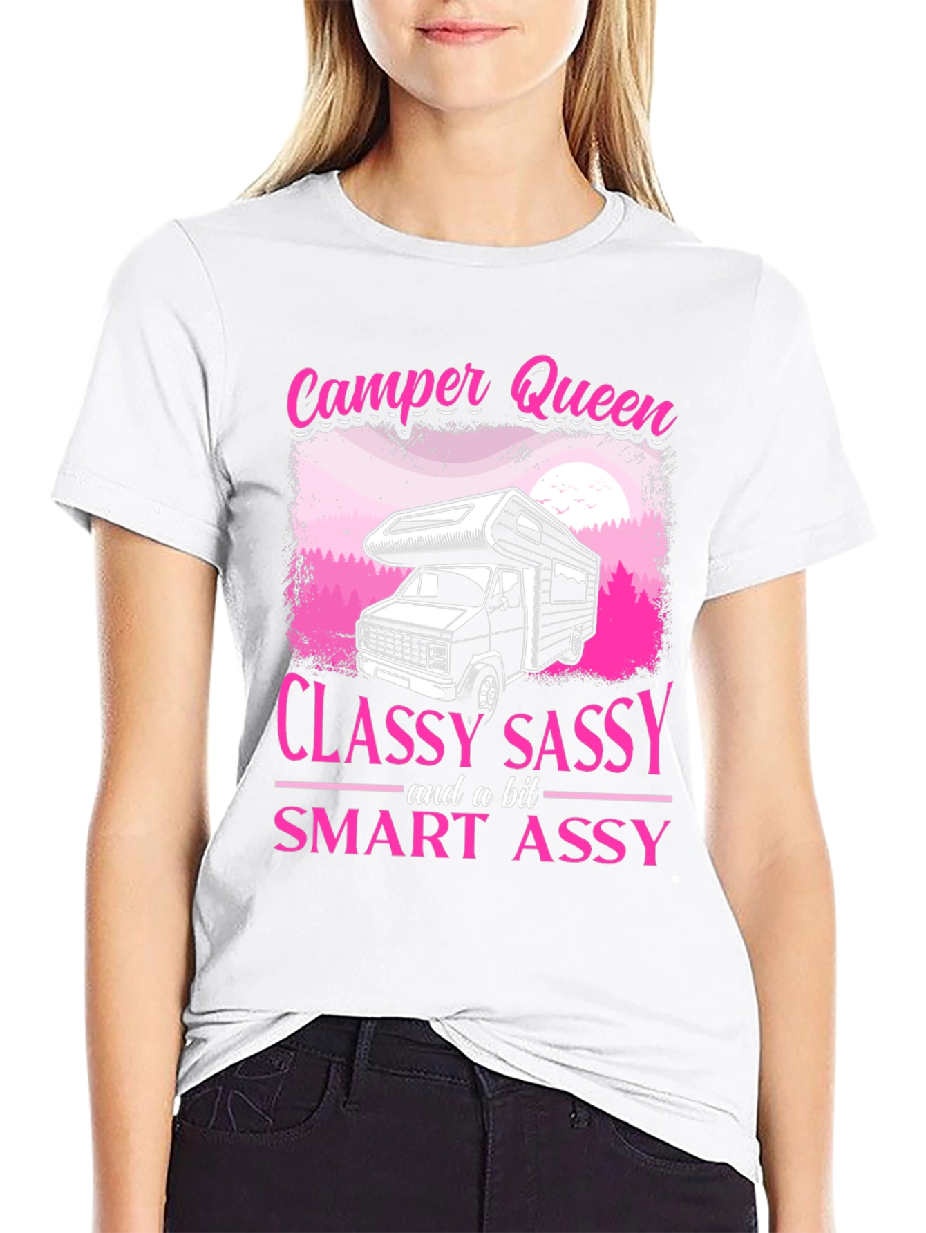 Camper Queen Classy Sassy T-Shirt