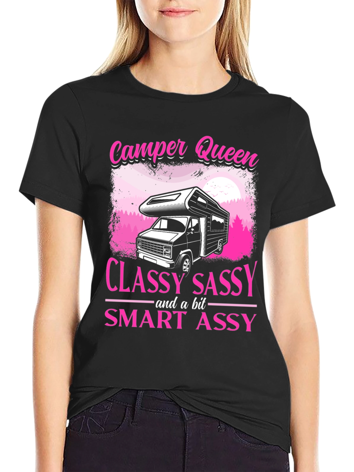 Camper Queen Classy Sassy T-Shirt