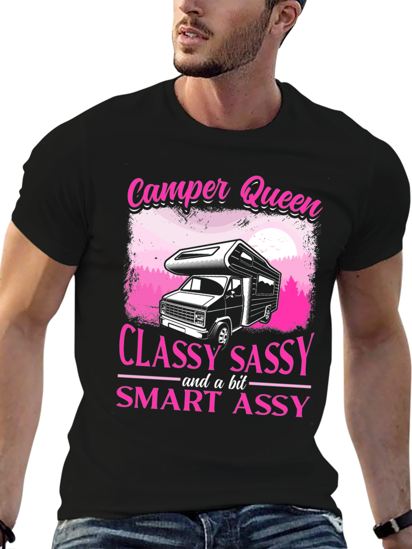 Camper Queen Classy Sassy T-Shirt