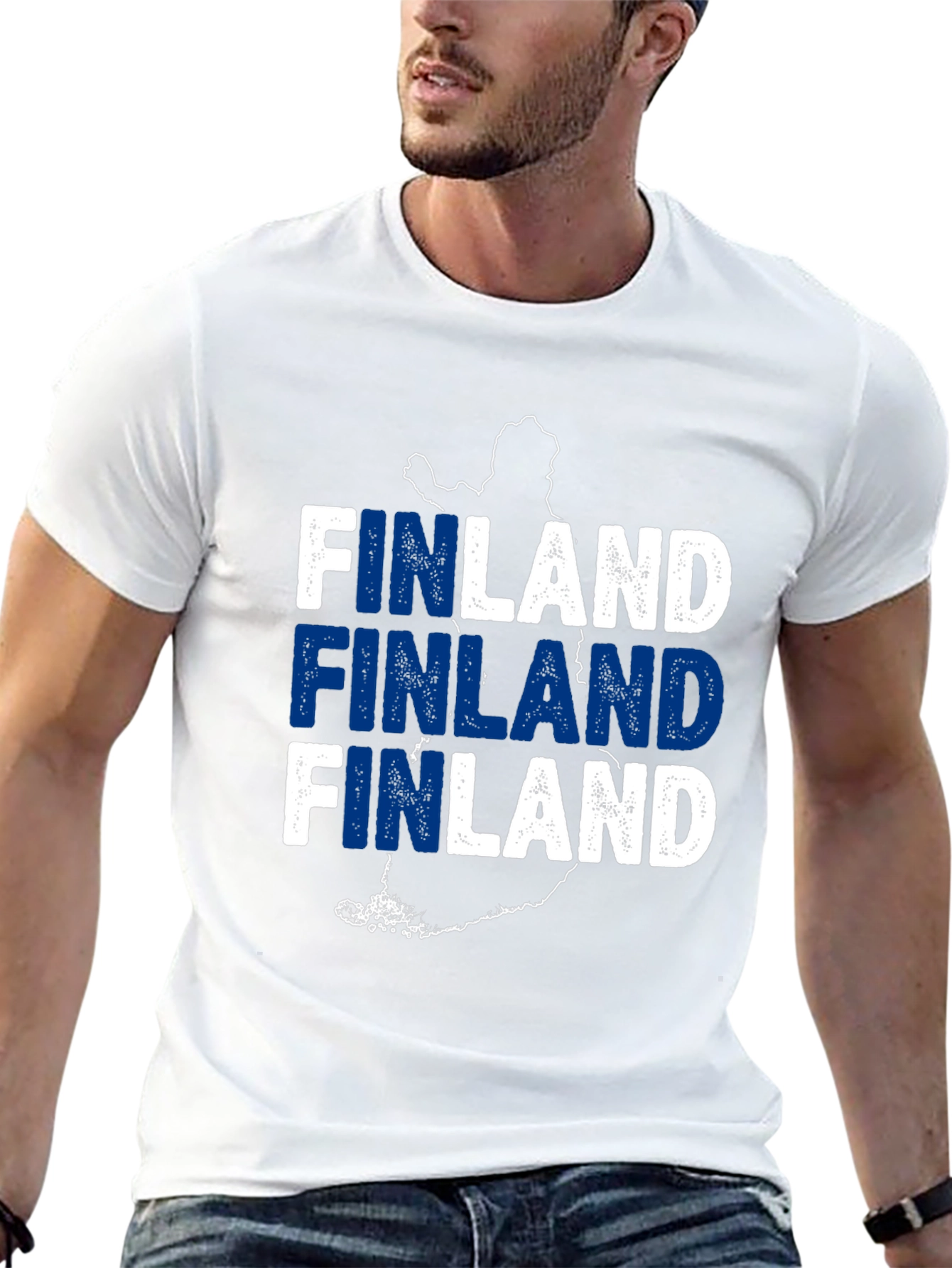 Finland Map Flag T-Shirt