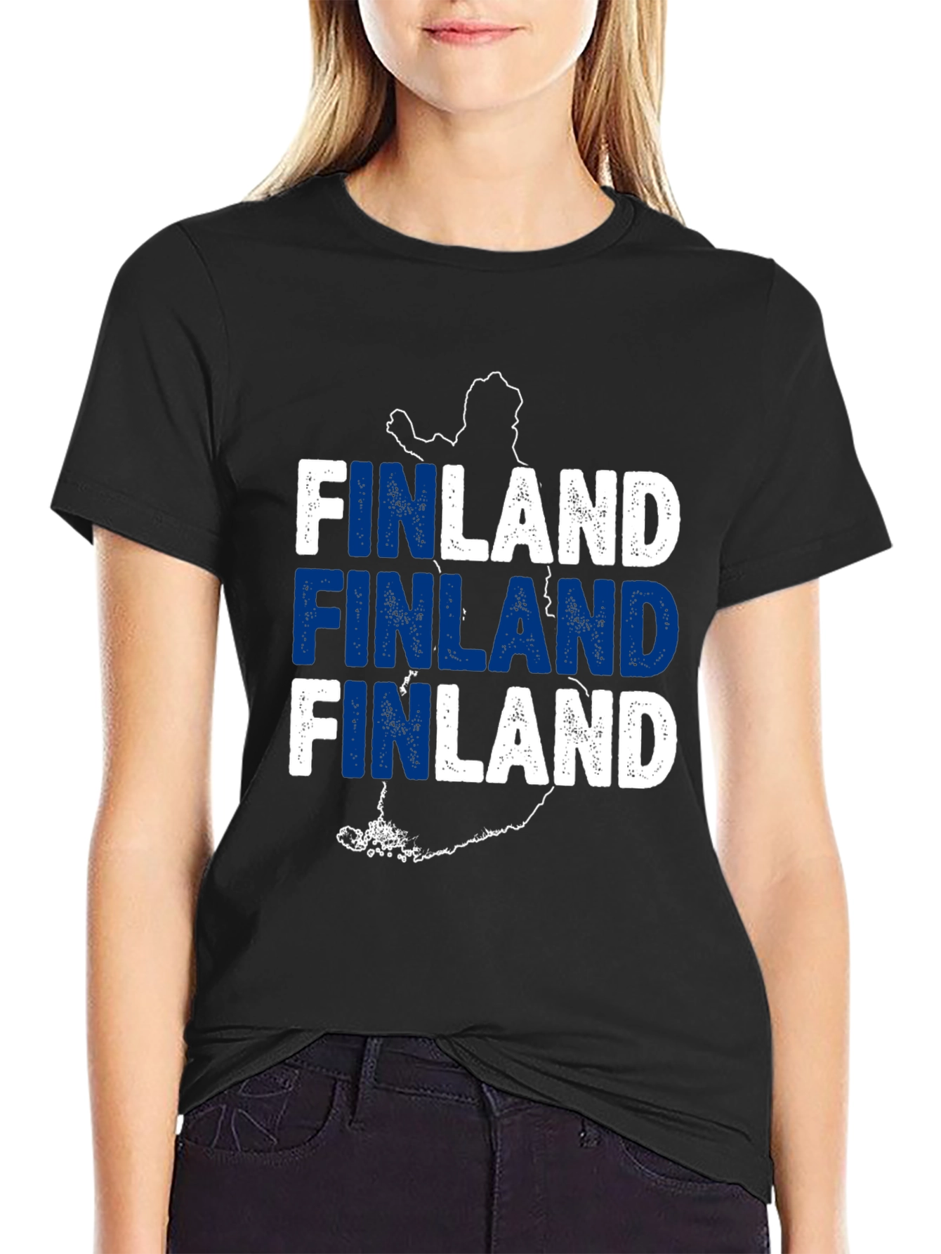 Finland Map Flag T-Shirt