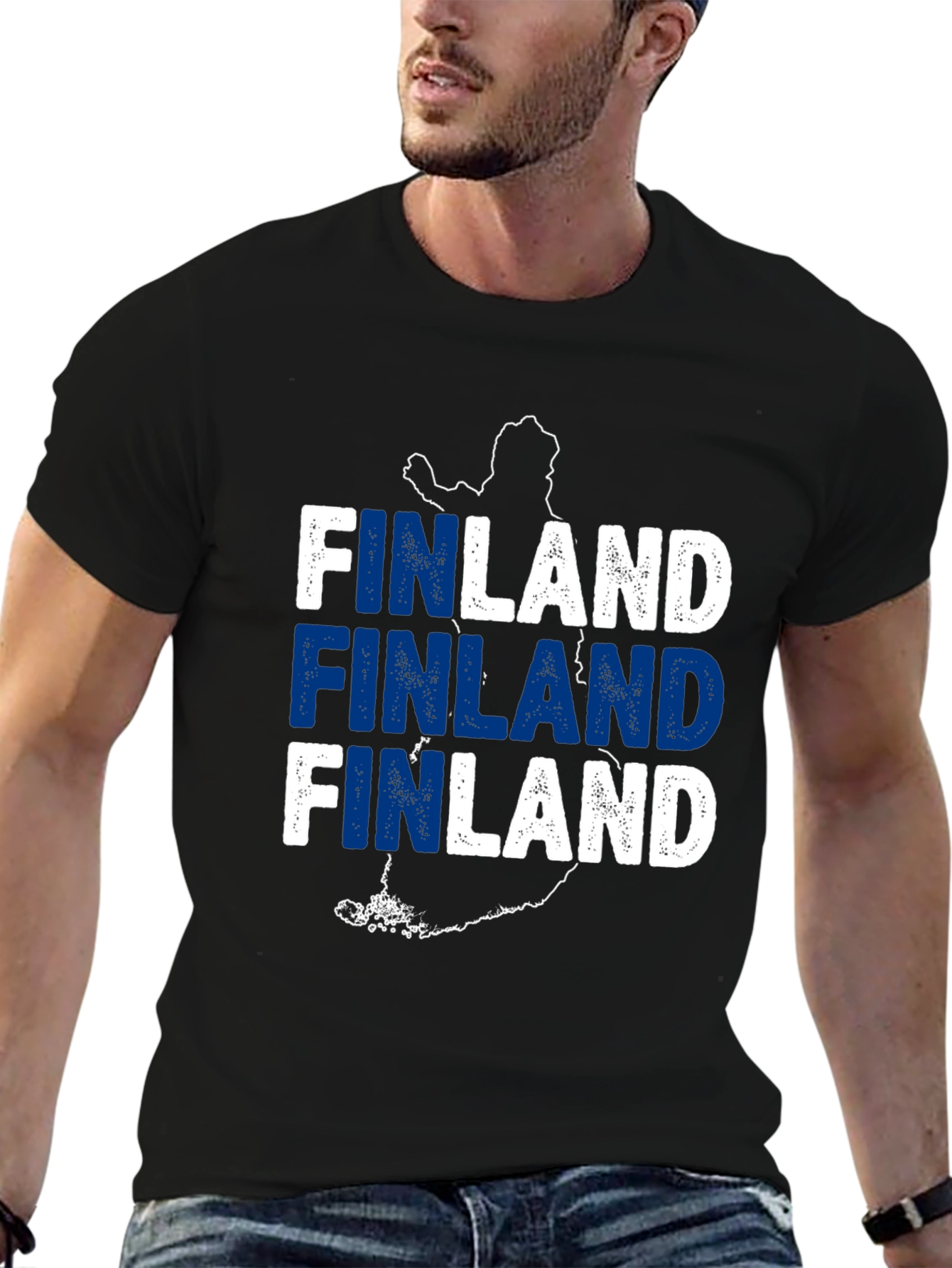 Finland Map Flag T-Shirt