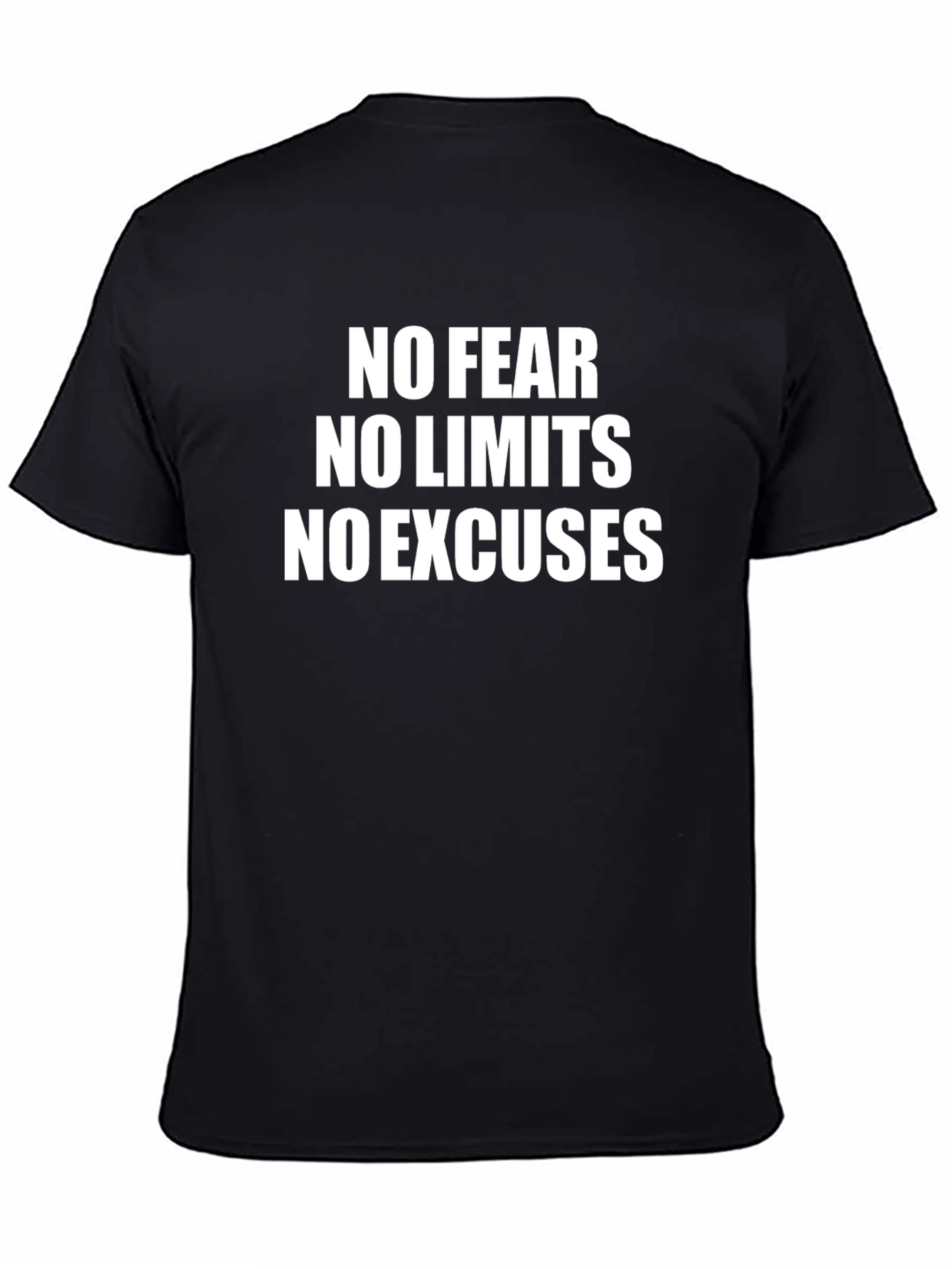 Motivational T-Shirt: No Fear No Limits