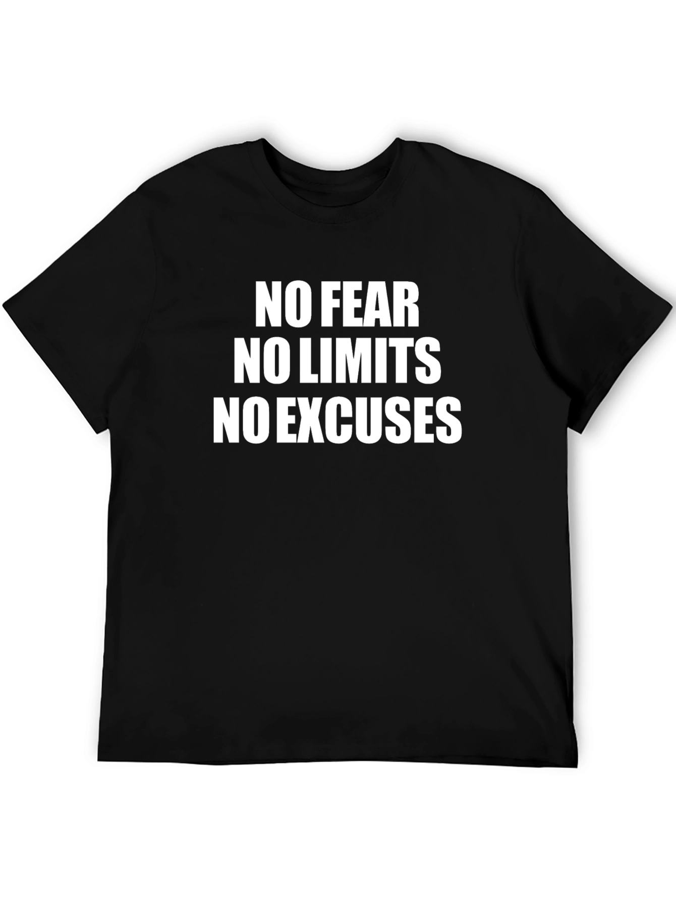 Motivational T-Shirt: No Fear No Limits