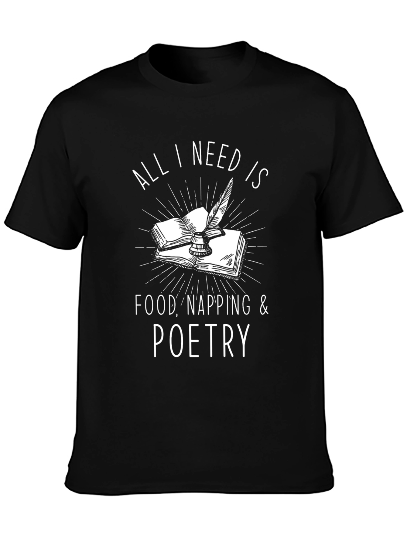 All I Need Is T-Shirt: Food Napping and Poetry