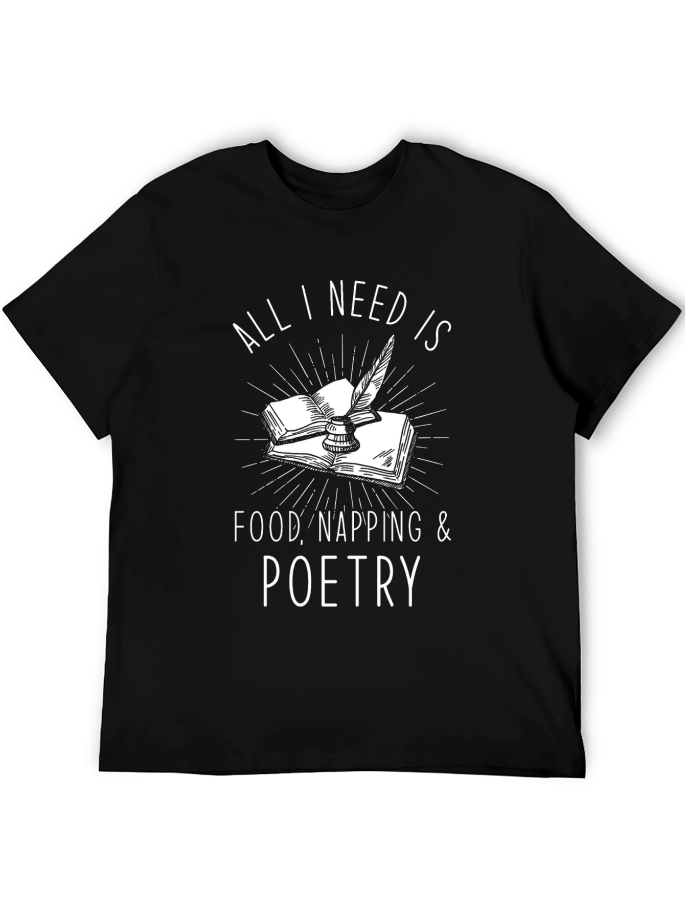 All I Need Is T-Shirt: Food Napping and Poetry