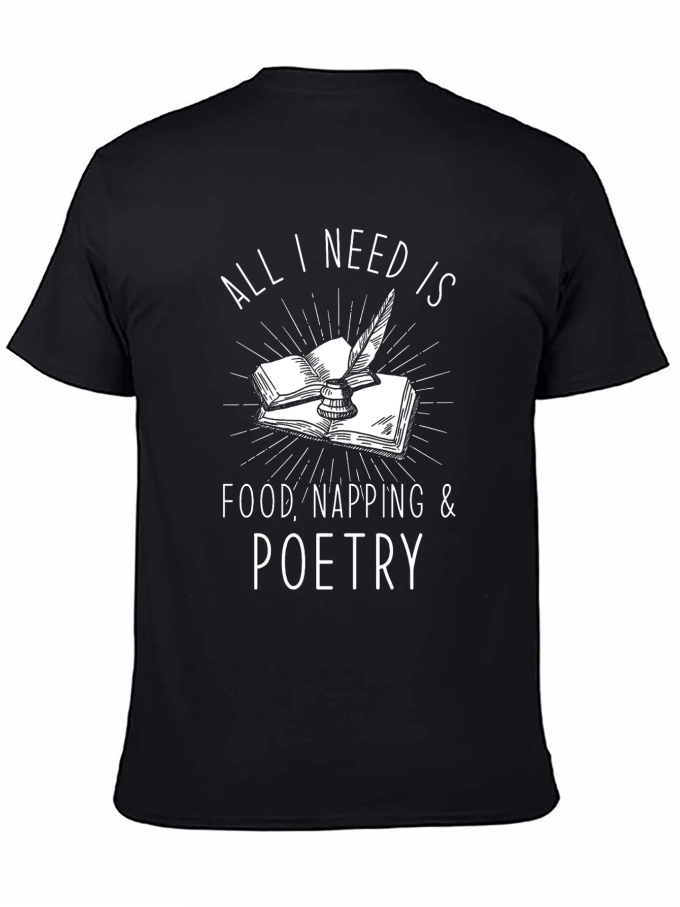 All I Need Is T-Shirt: Food Napping and Poetry