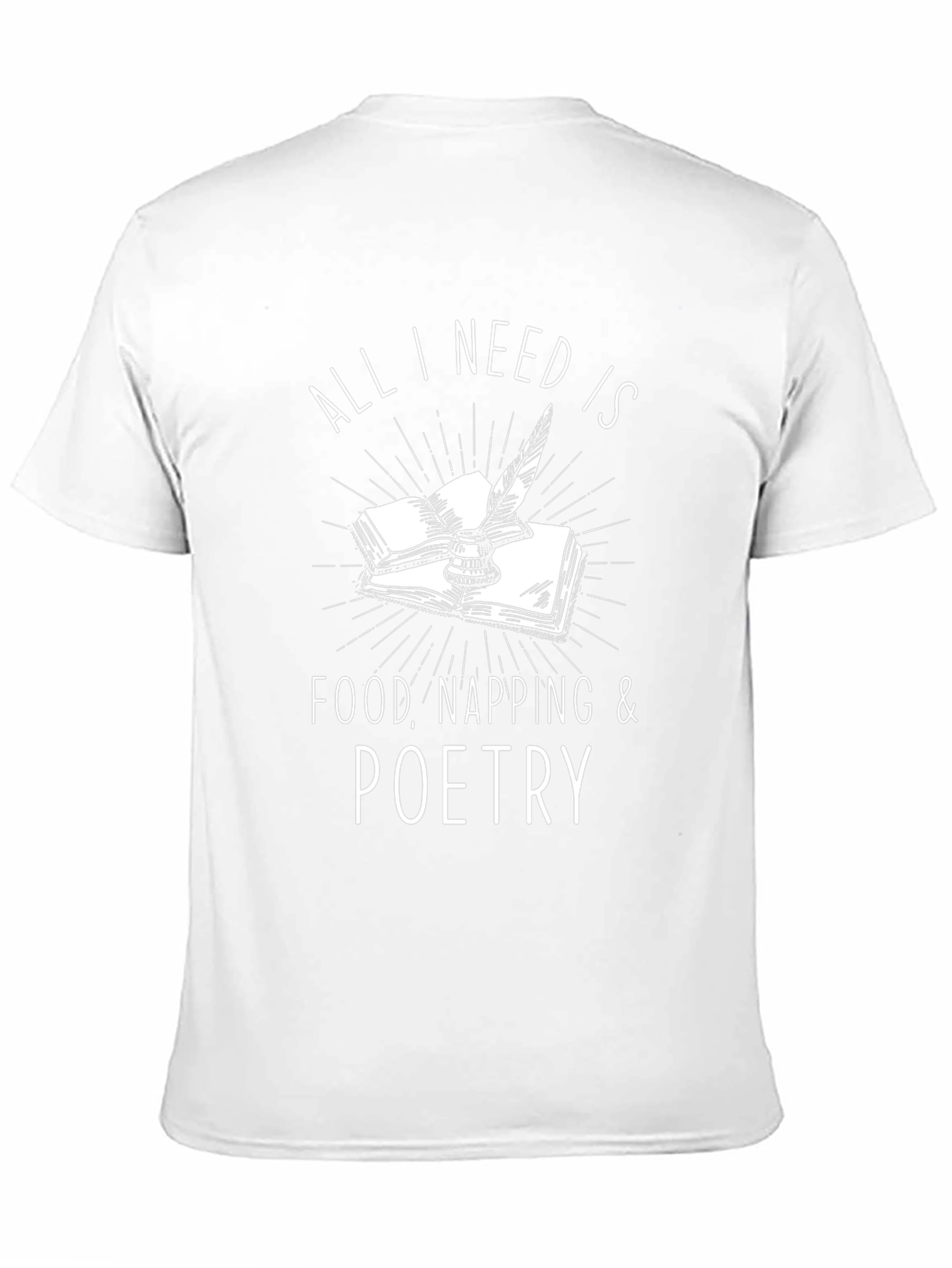 All I Need Is T-Shirt: Food Napping and Poetry