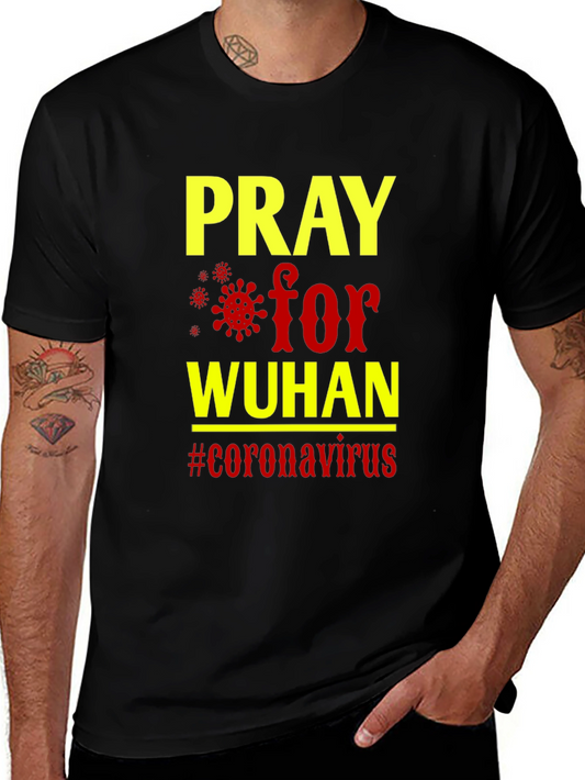 Pray for Wuhan T-Shirt - Coronavirus Awareness Tee