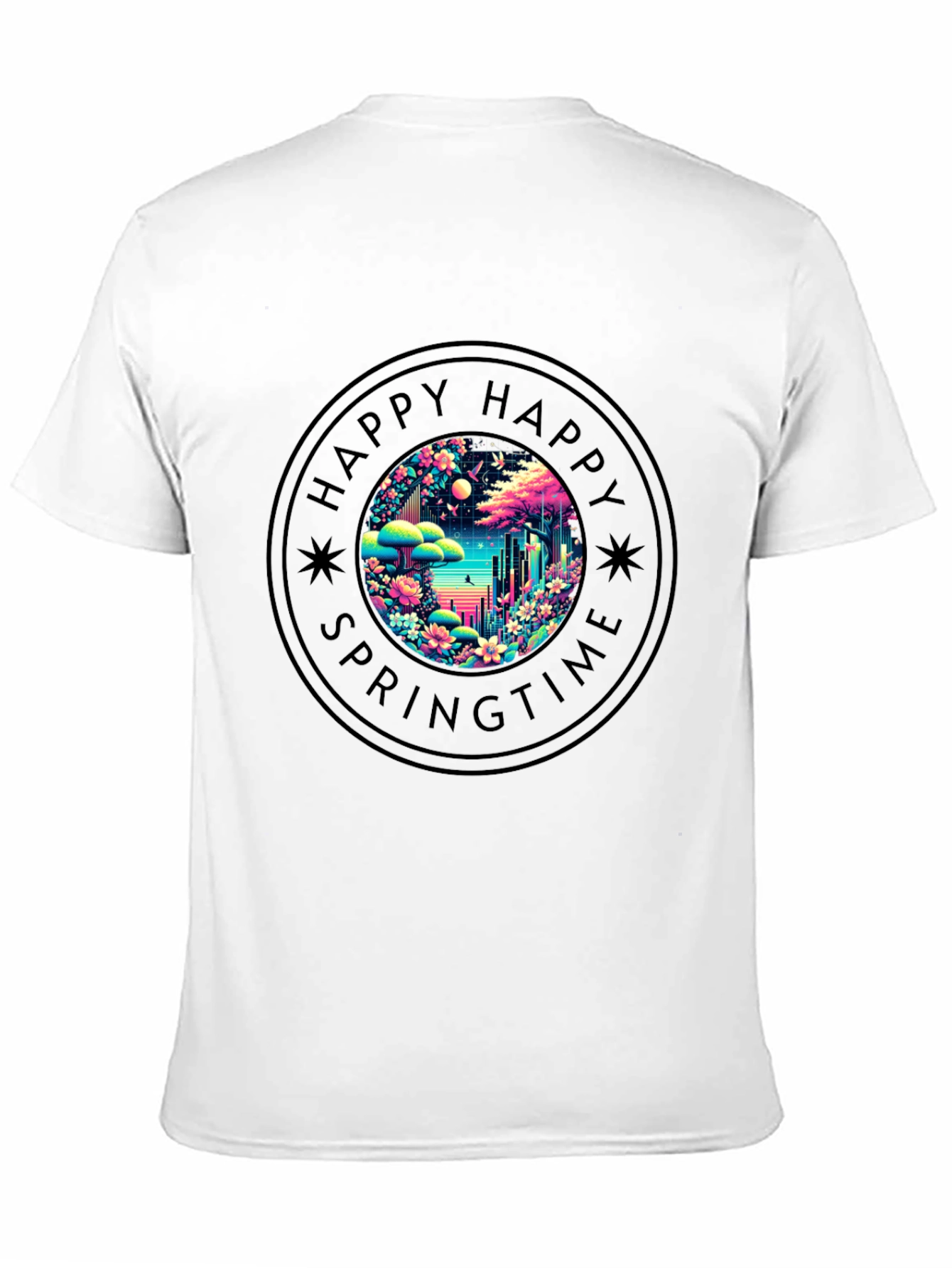 Happy Springtime Graphic Tee - Unisex