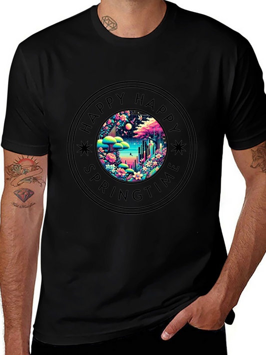 Happy Springtime Graphic Tee - Unisex