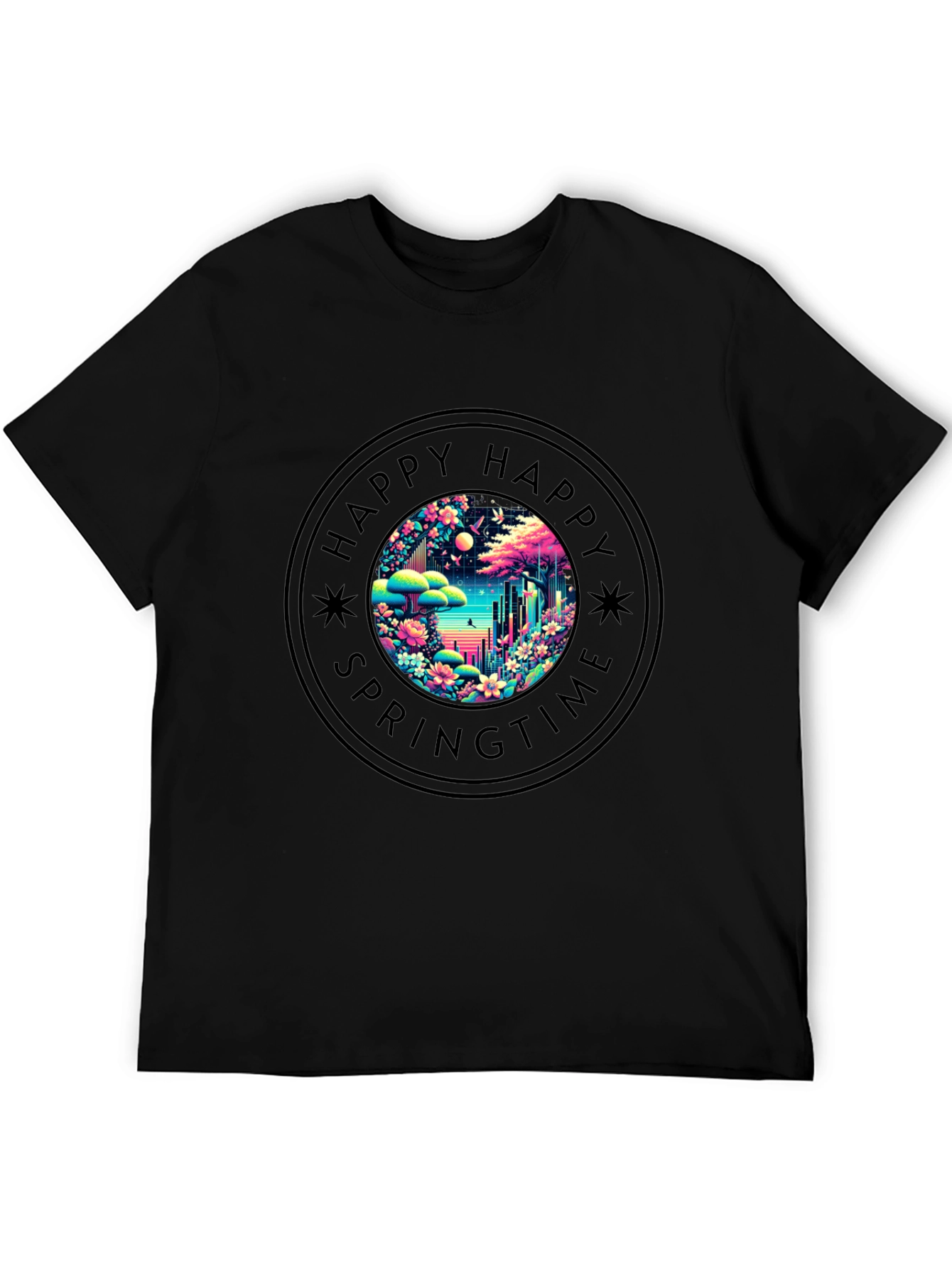 Happy Springtime Graphic Tee - Unisex