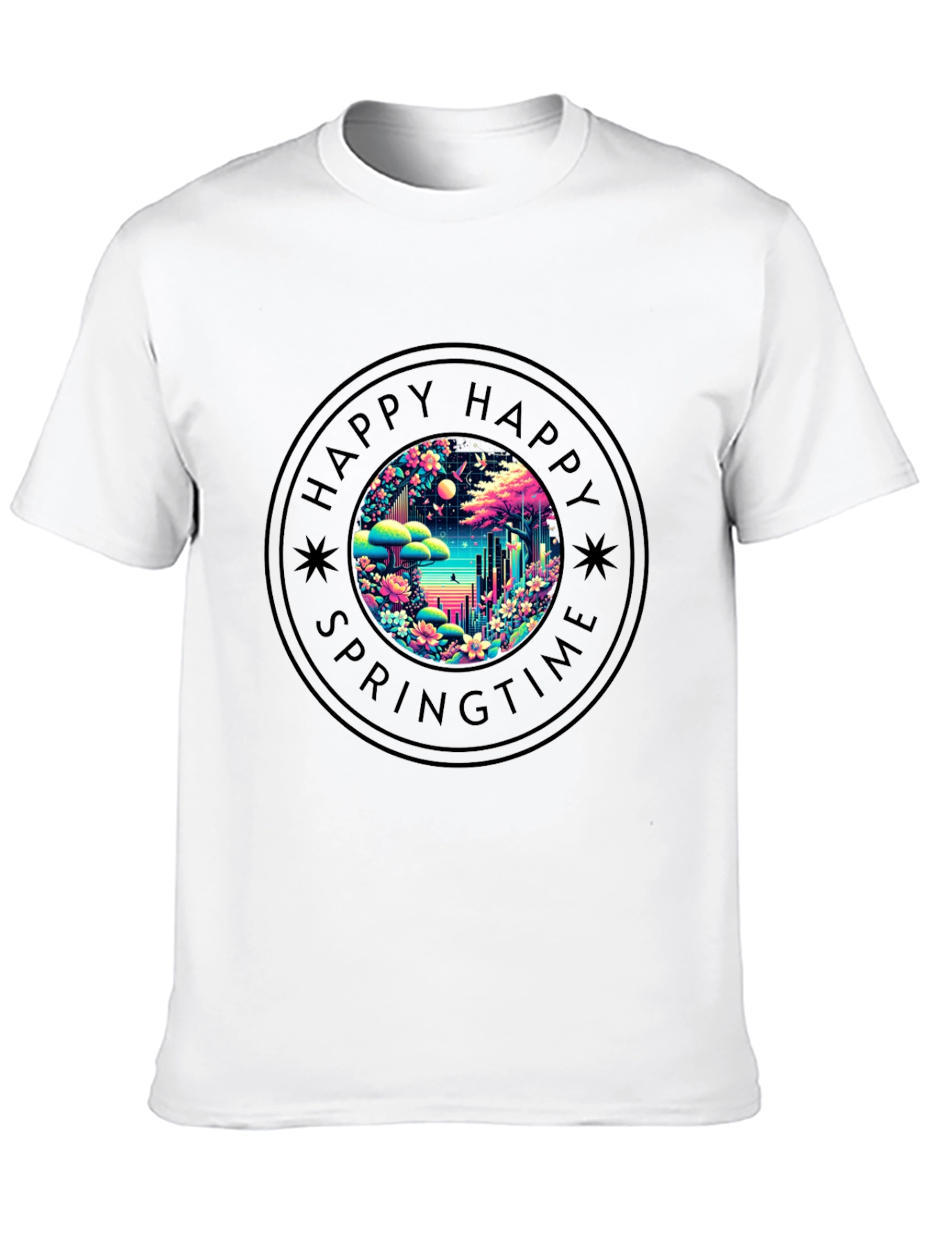 Happy Springtime Graphic Tee - Unisex