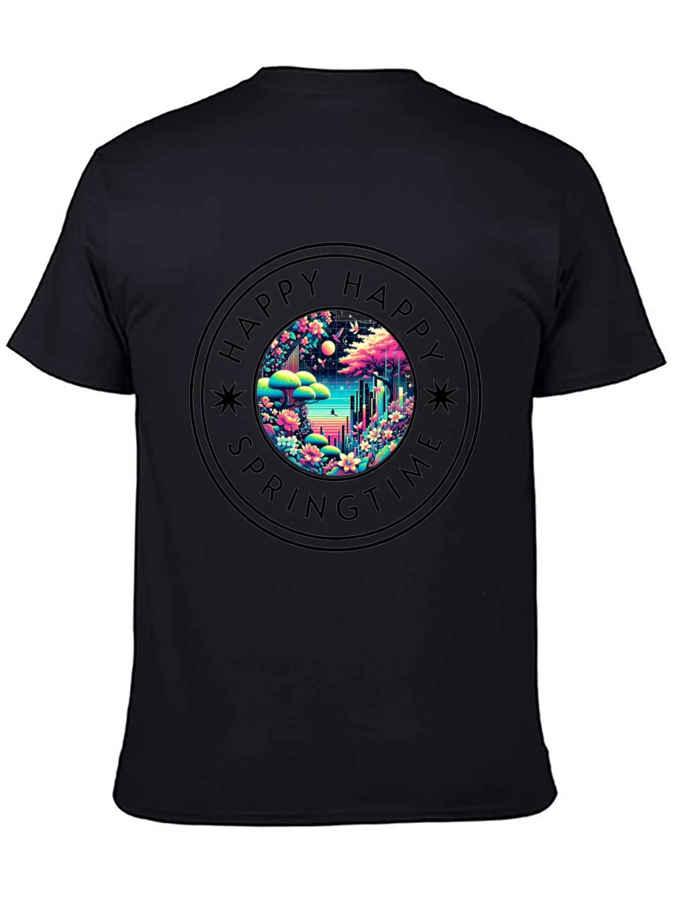 Happy Springtime Graphic Tee - Unisex