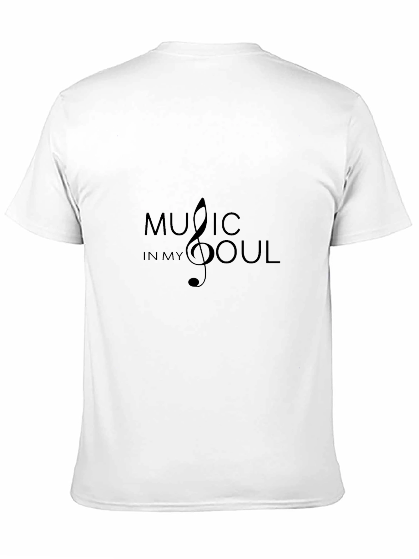 Music in My Soul - Stylish Black Tee