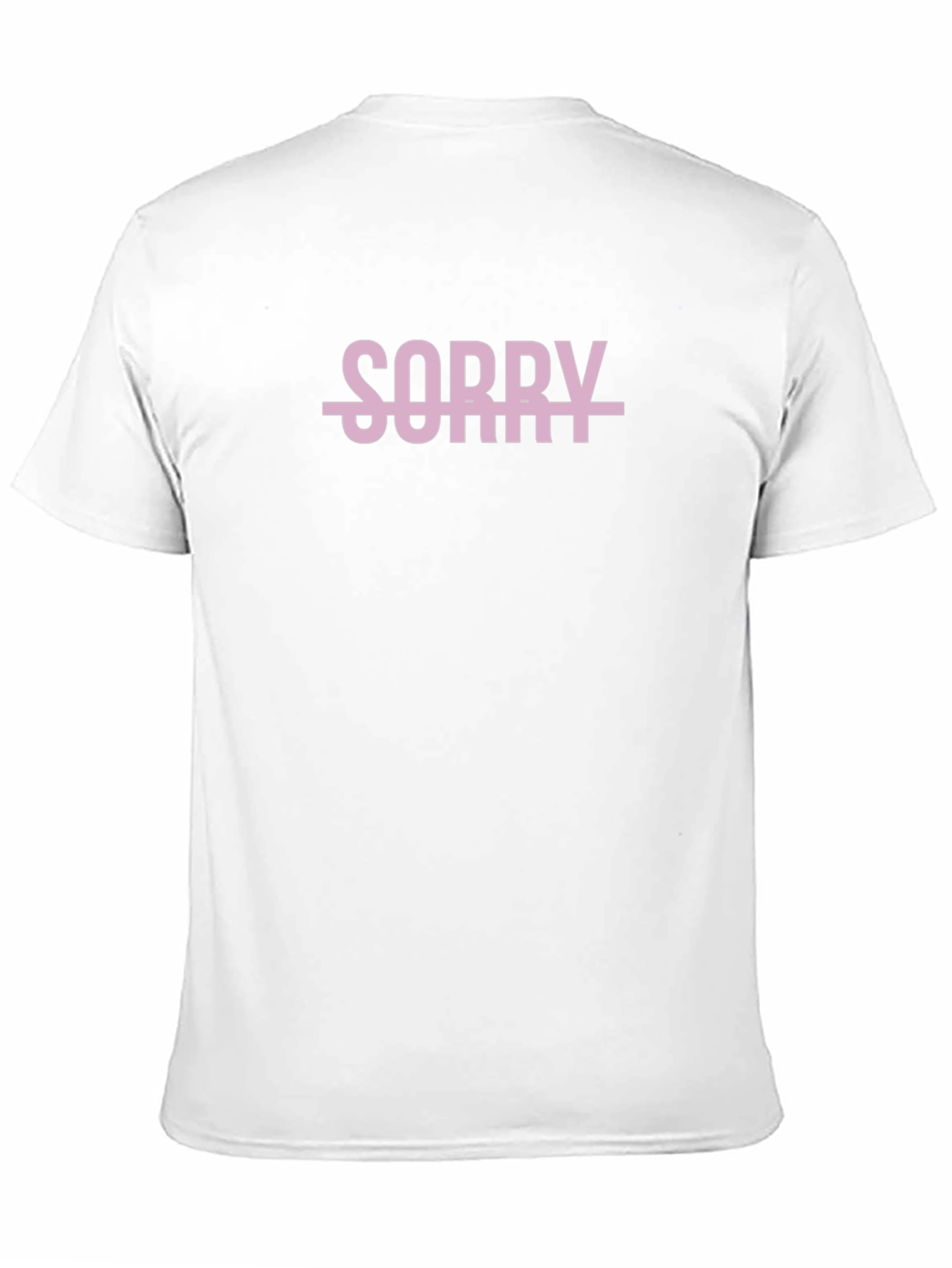 SORRY Statement Graphic Tee - Casual Style